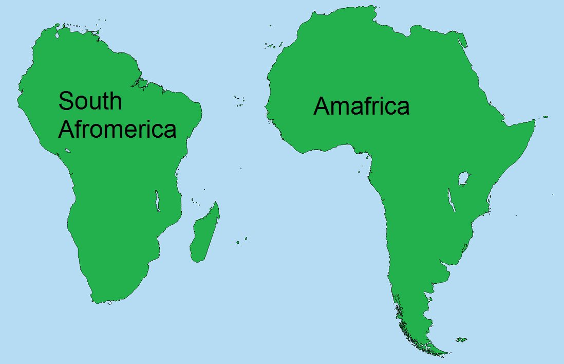 South Afromerica and Amafrica r/MapPorn