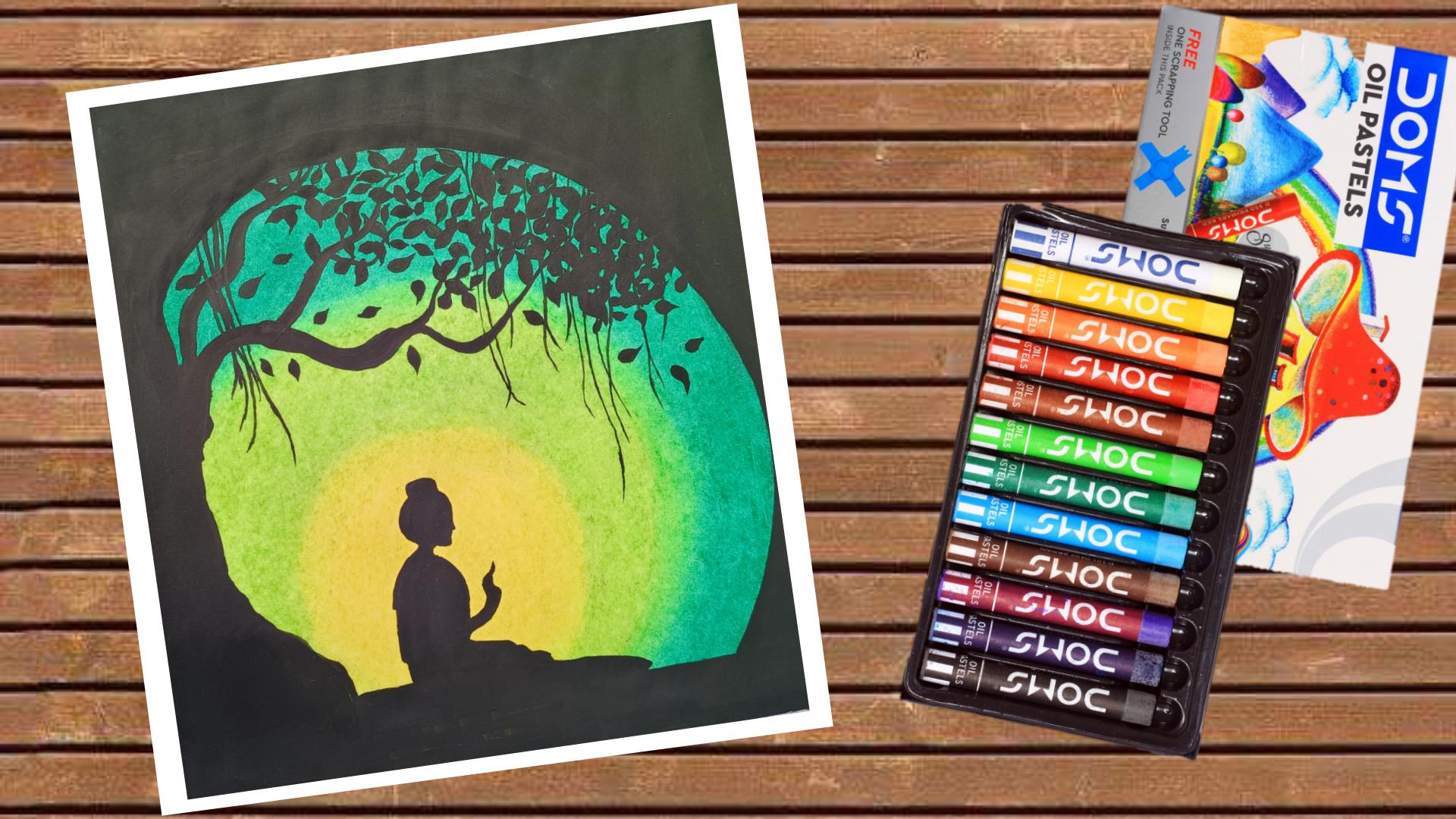 Oil Pastels Drawings Beginner