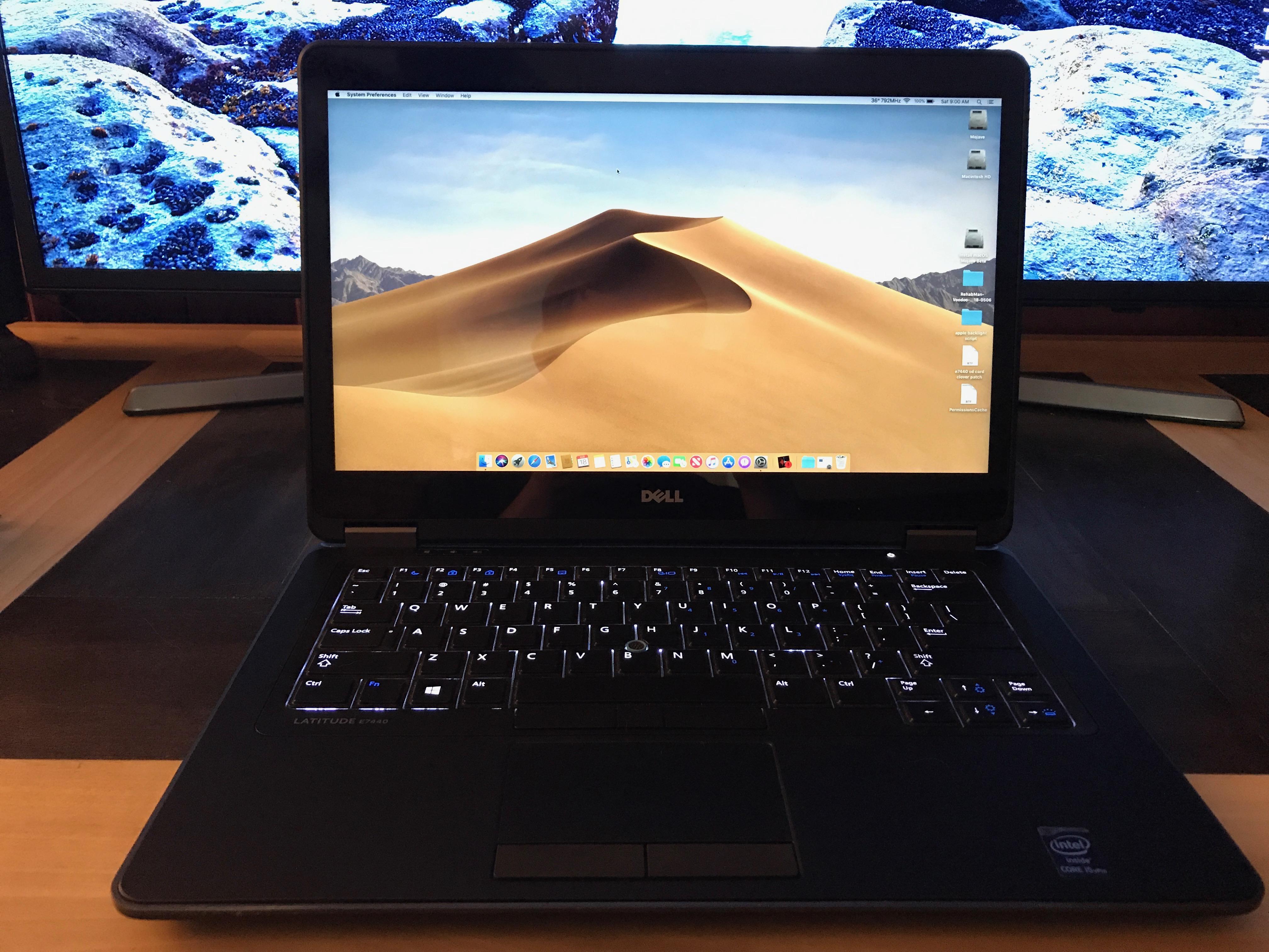 Dell Latitude E7440 hackintosh