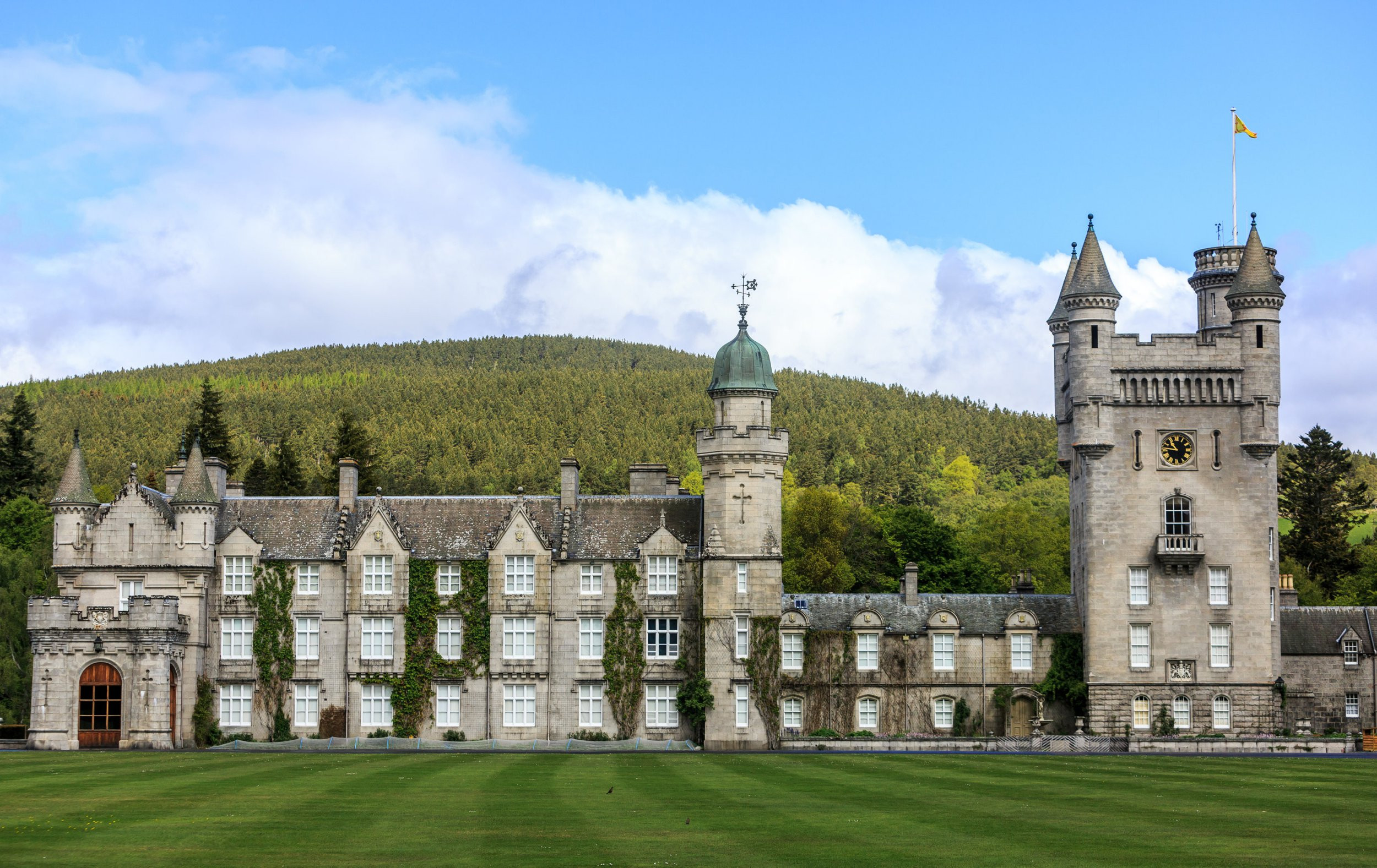 Balmoral Castle Aberdeenshire, Scotland, UK Completed in 1856 r