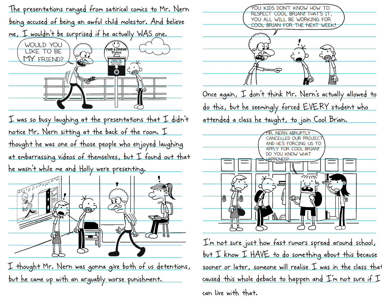 Seriously Uncool Brian Pages 11 to 12 r/LodedDiper