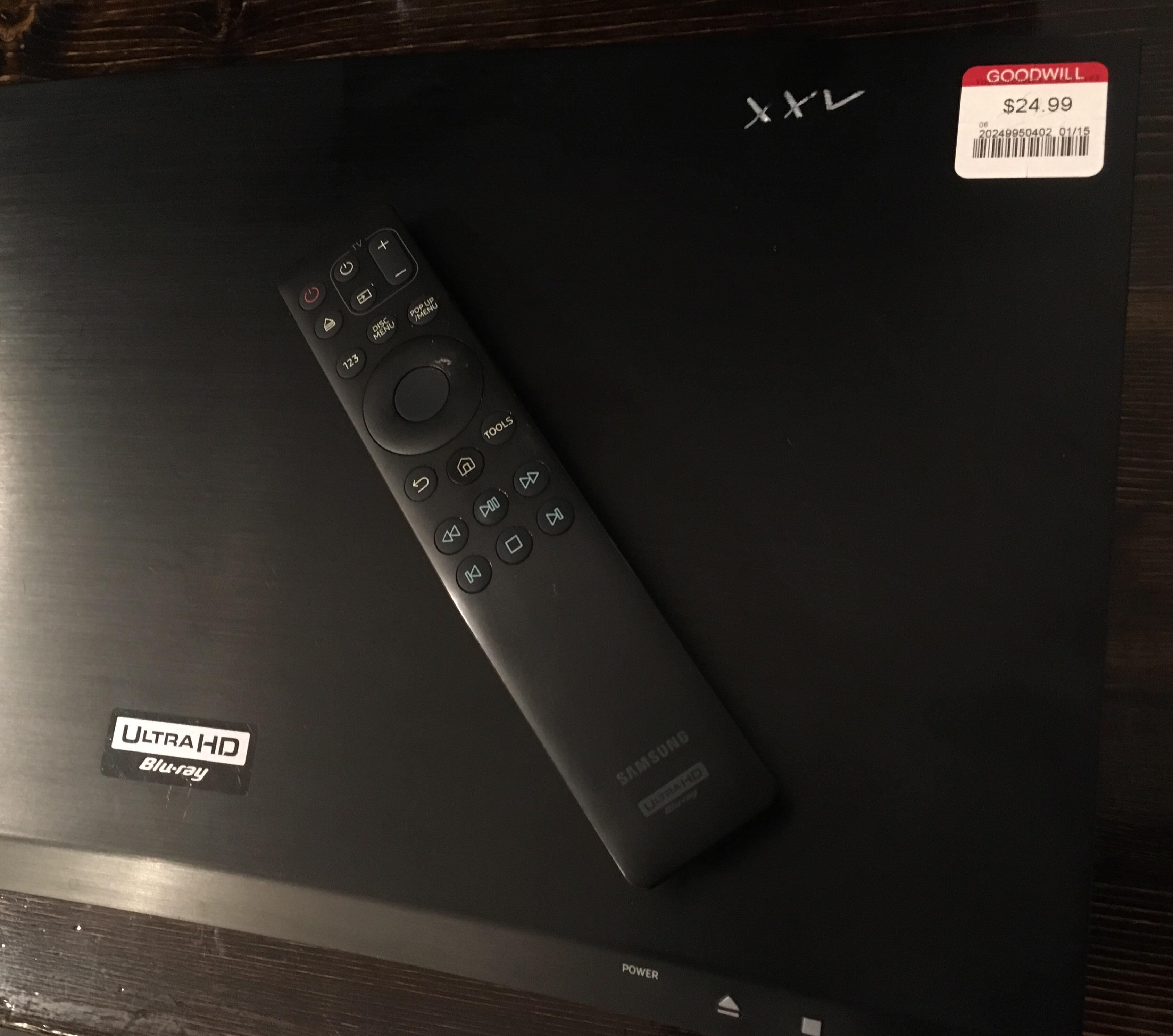 Scored a Samsung UBDM8500 4K Ultra HD Player for 25 today