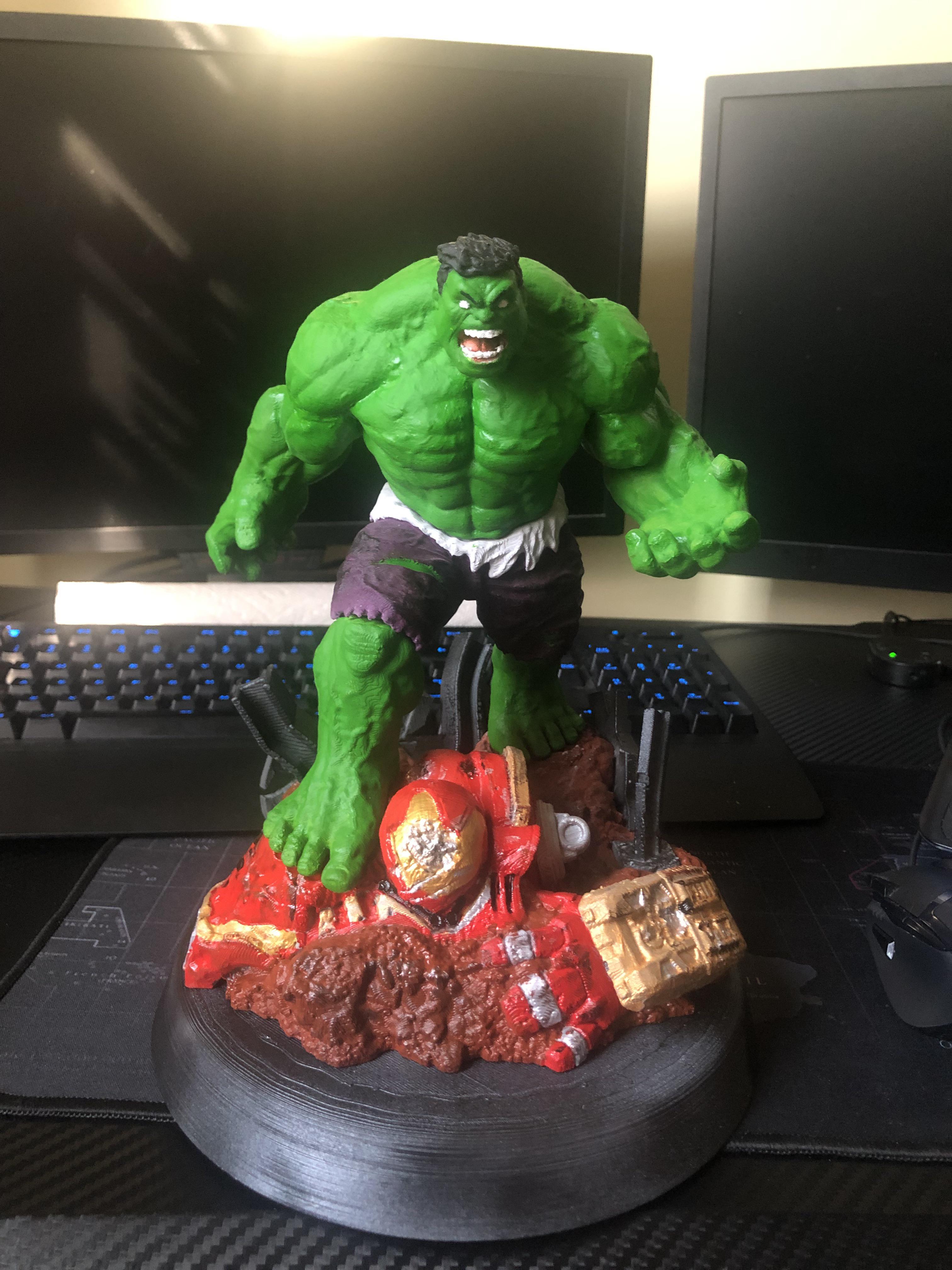 Hulk smash! My latest project is done printed and painted by me. Super