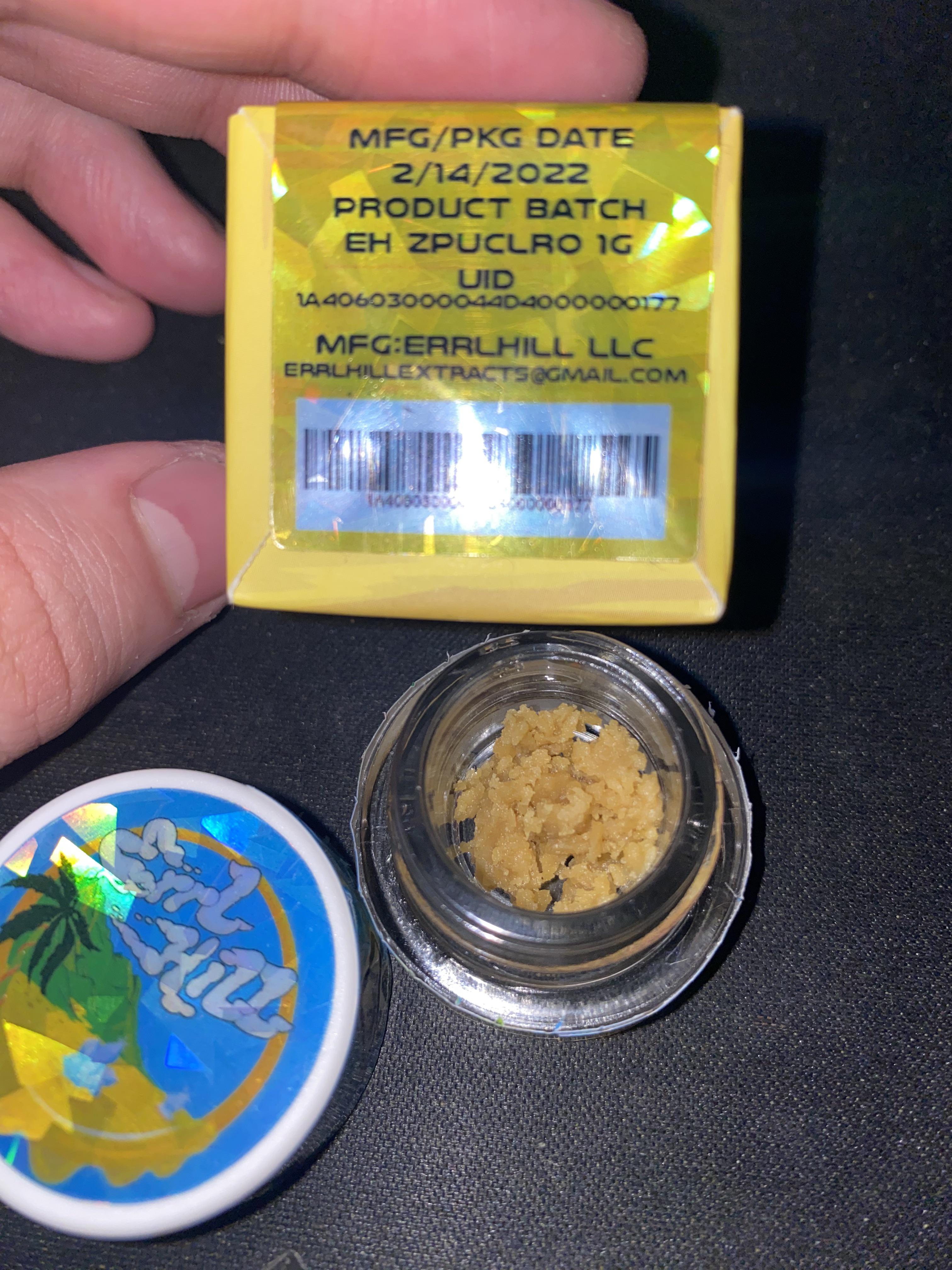 Just got this gram of live rosin from February. Kinda new to rosin, so