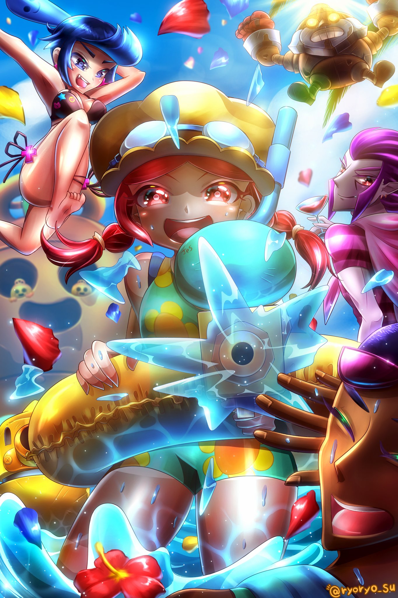 54 Best Images Brawl Stars Colette Fat / Colette Balloon By
