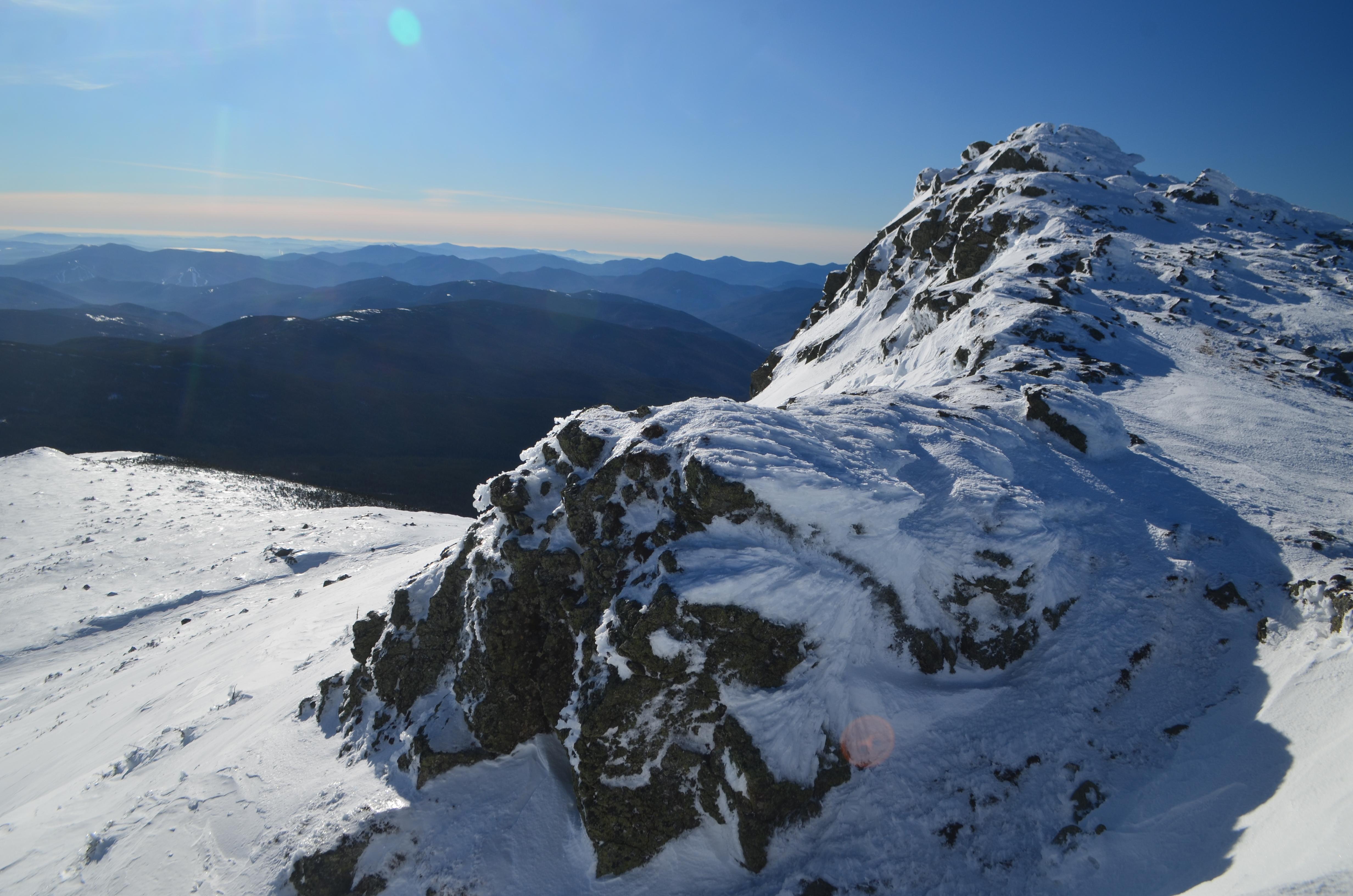 Mount Monroe, New Hampshire on a flawless weather day yesterday. r