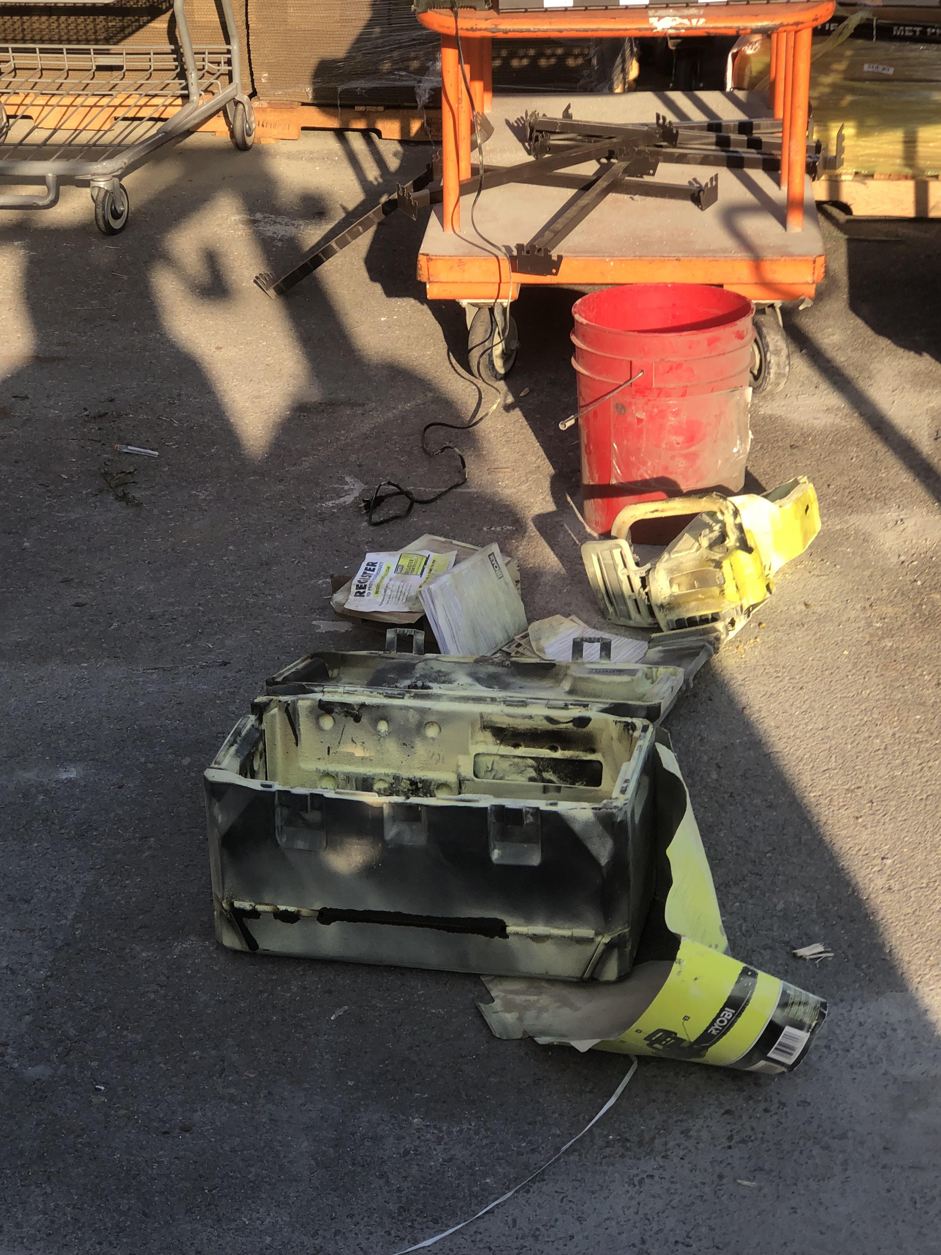 Returned Ryobi caught on fire this morning : r/HomeDepot