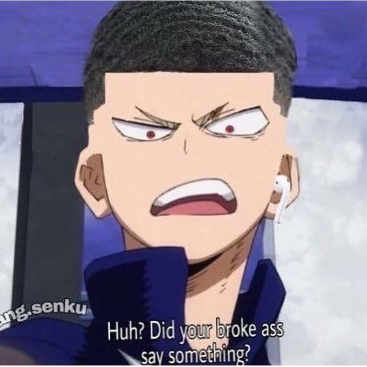 Anime Characters With Waves Meme