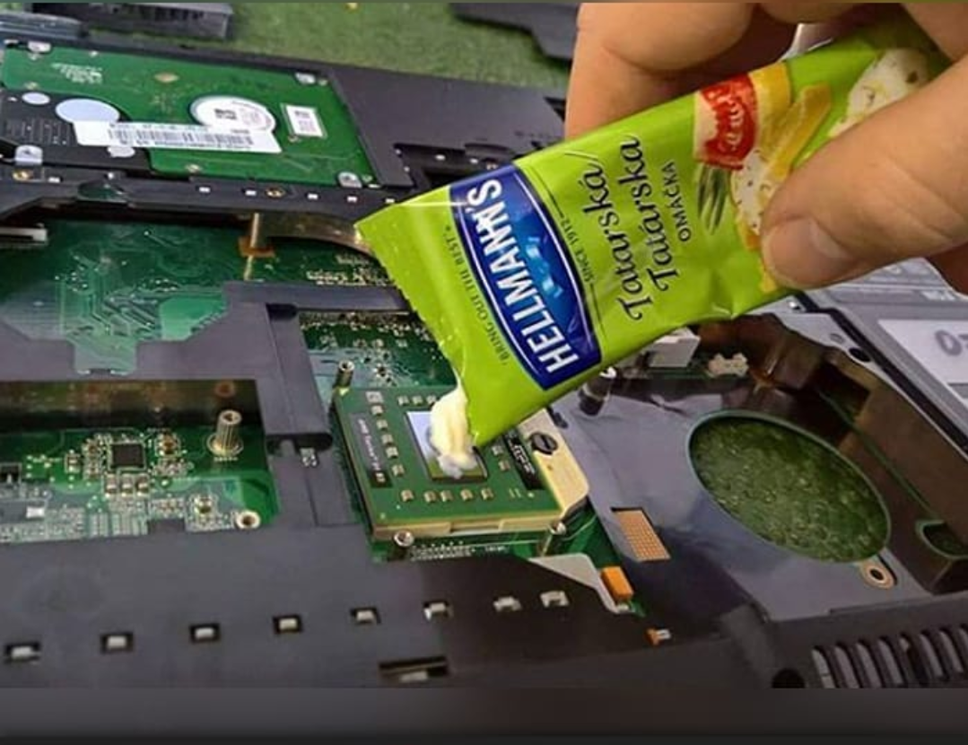 " Everything can be thermal paste if you refrigerate it " r/hardwaregore