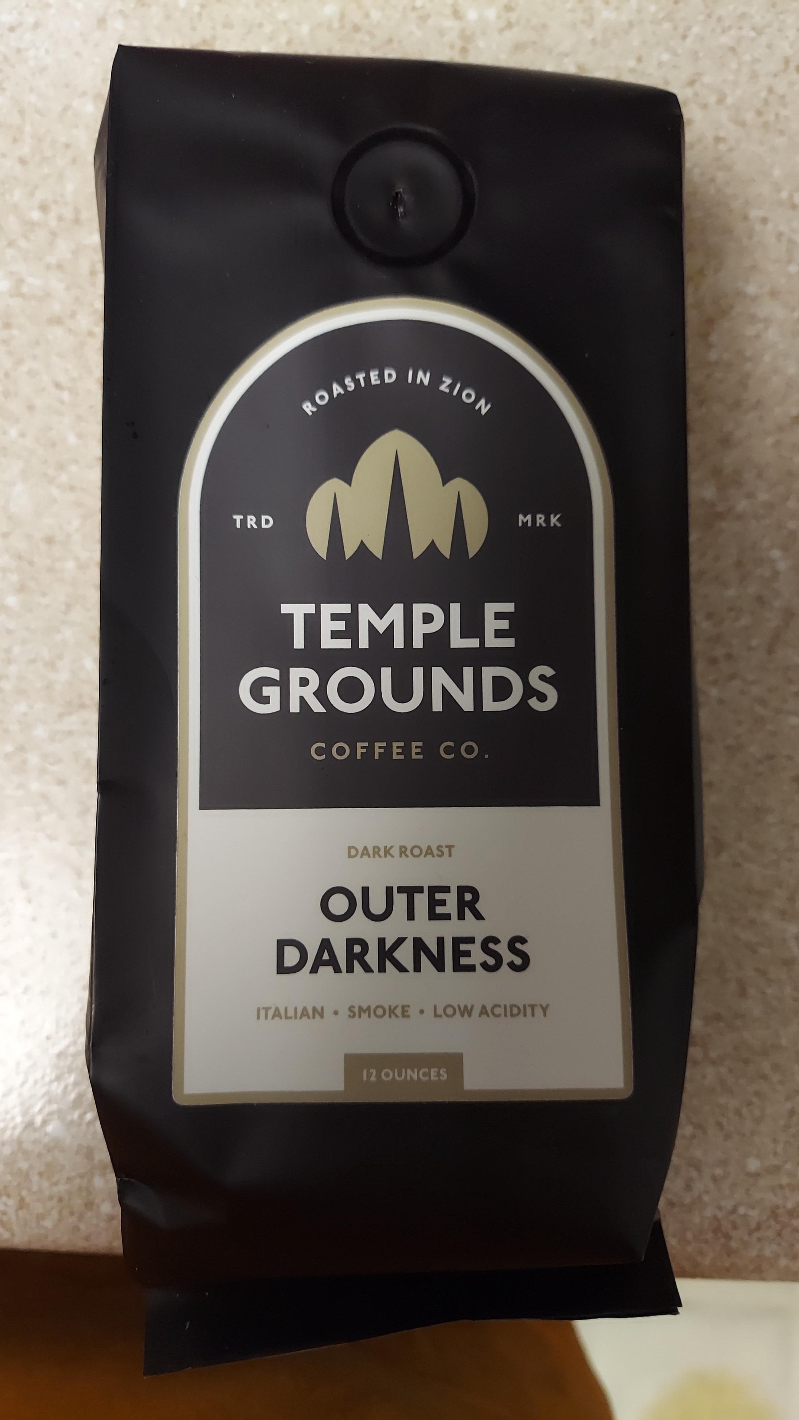 Probably the best coffee company and coffee blend name of all time. r