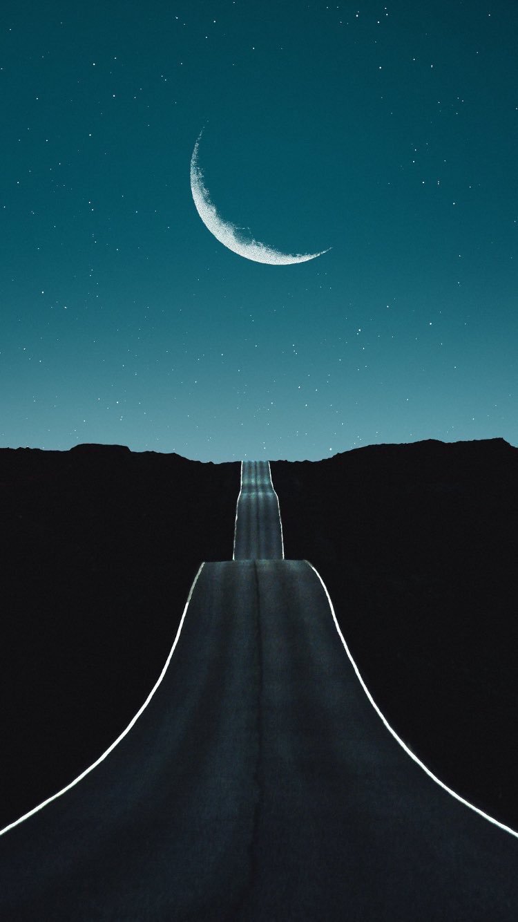 Highway to the moon. r/pics