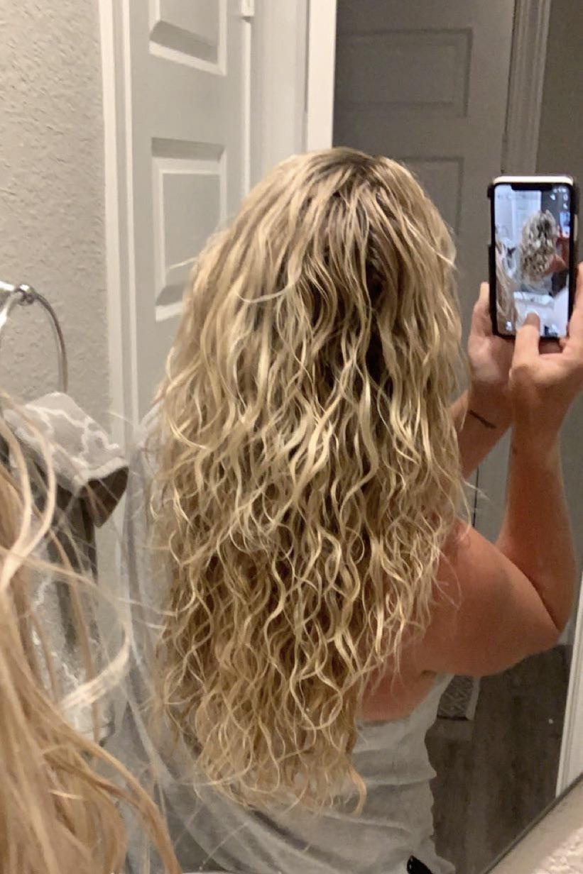 What can I do about knots underneath my hair at the base