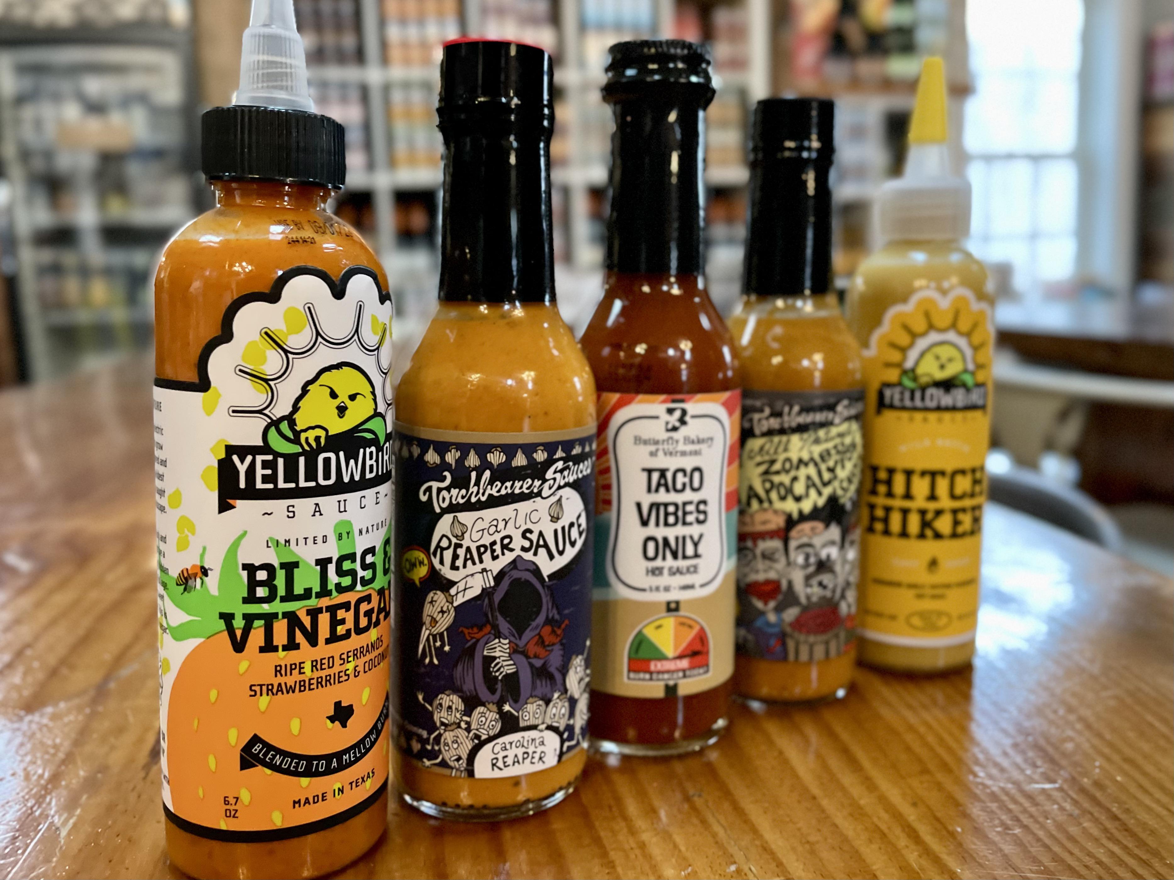 Friend and I visited a special hot sauce store in my state. This was