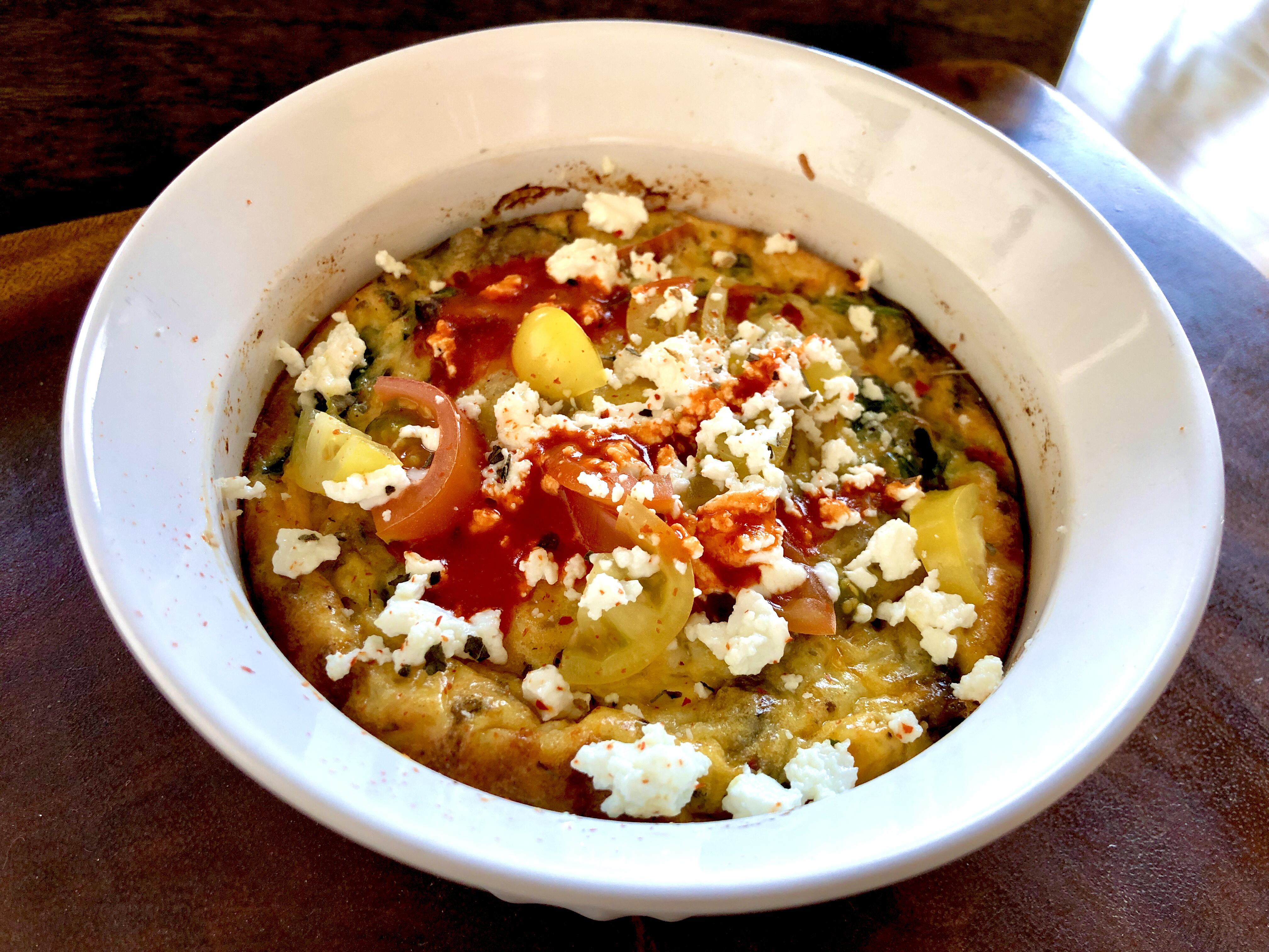 Made a Mini Veggie Frittata in a Ramekin for Breakfast r/FoodPorn
