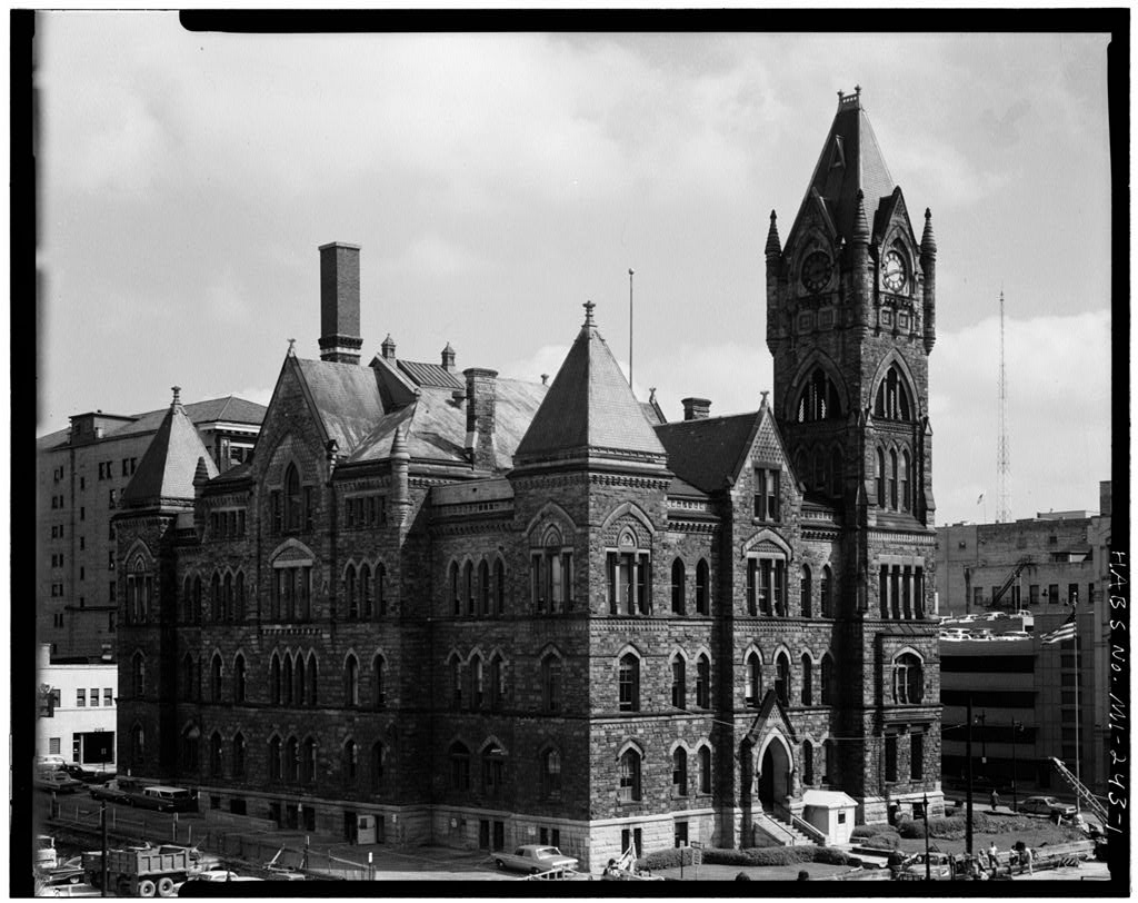 Grand Rapids City Hall — designed by Elijah E. Myers, built in 1888, demolished in 1969 r/Lost
