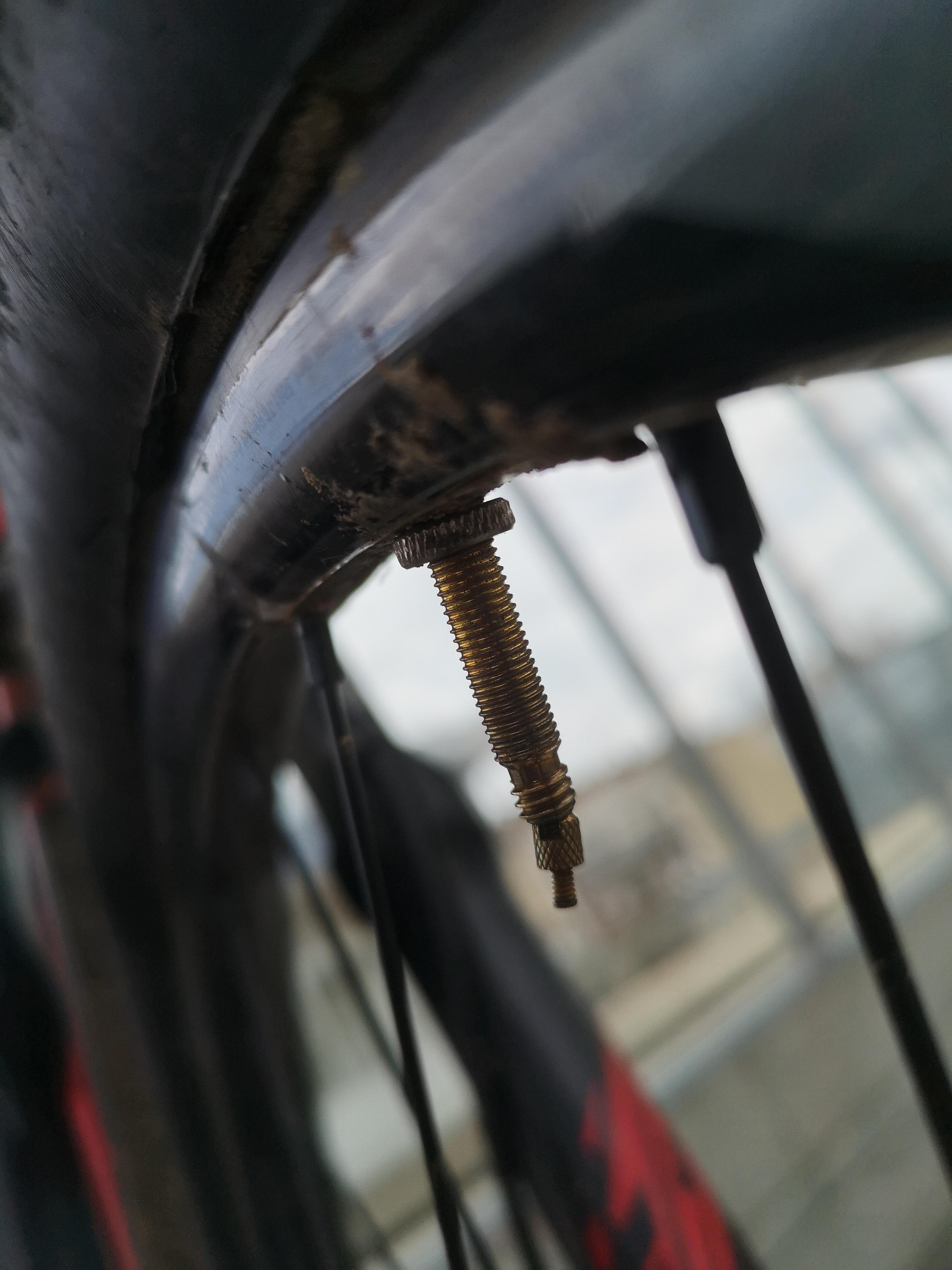 What am I doing wrong? Inflated the tire 3 times and it is already bent