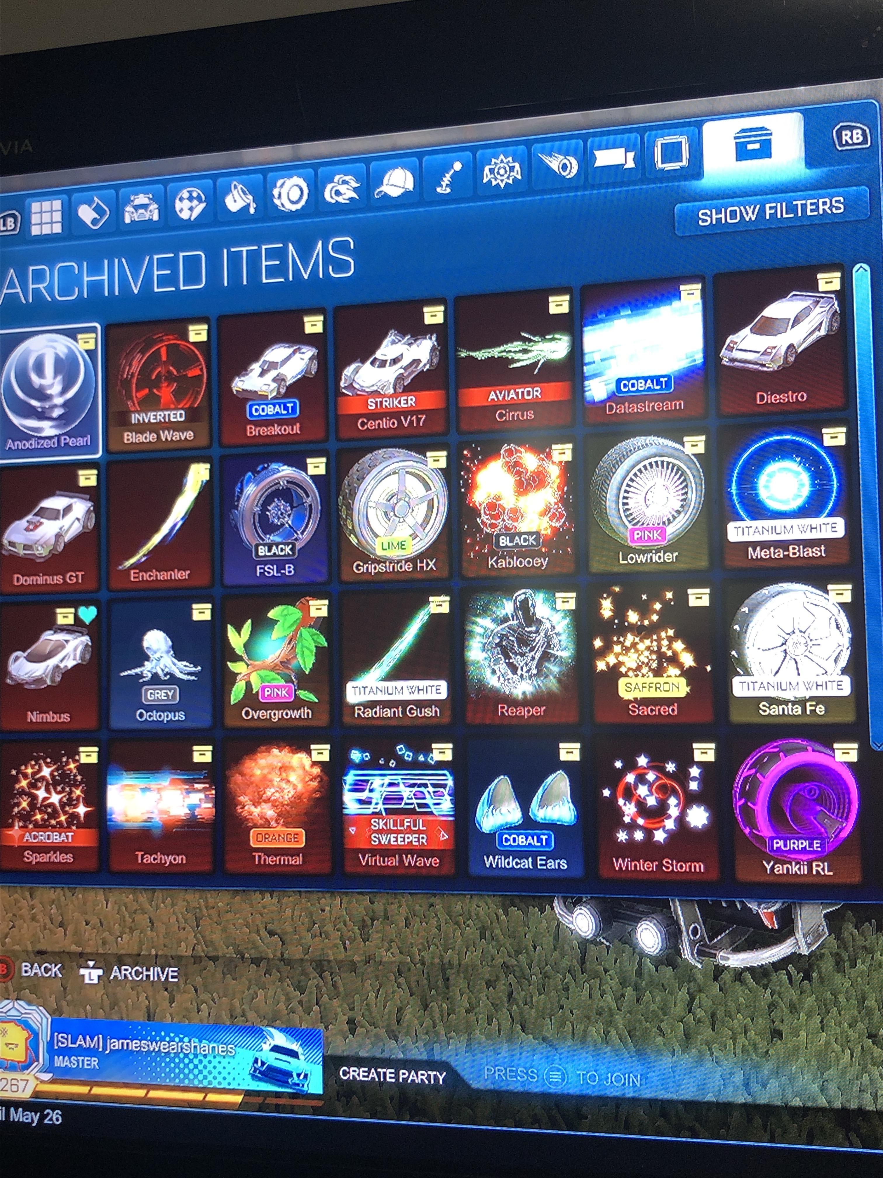 WANT OFFERS XBOX r/rocket_league_trading
