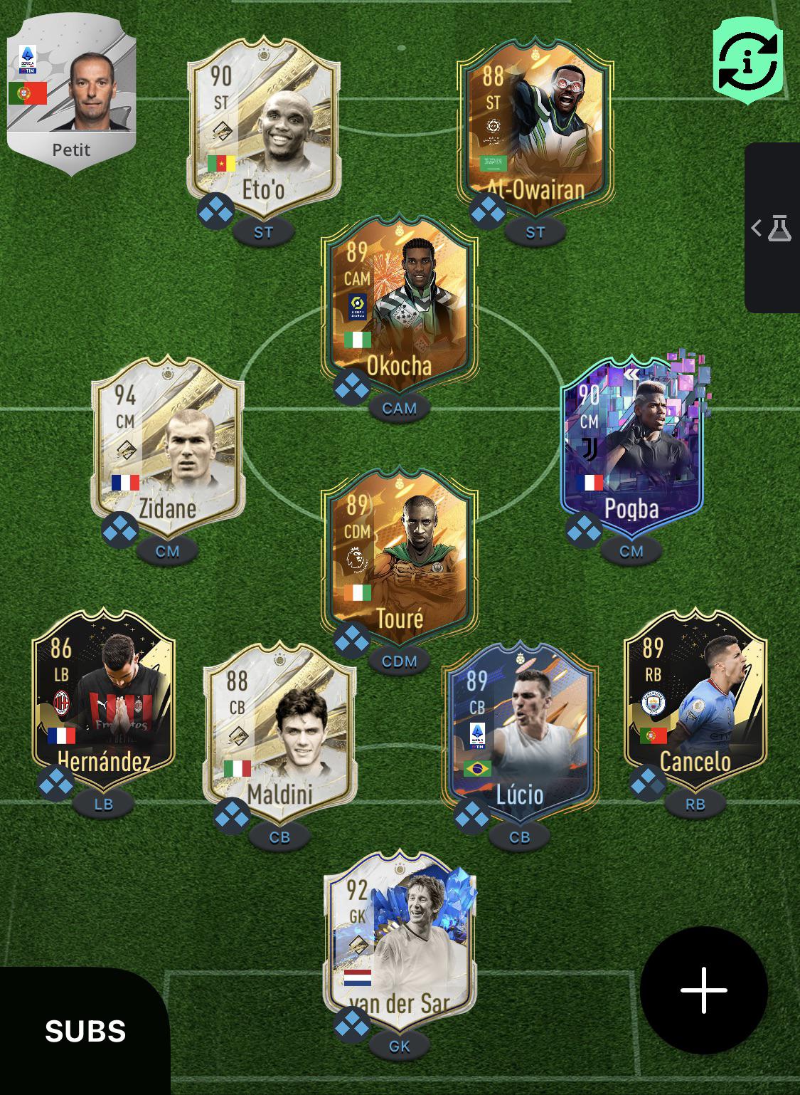 Best formation for this squad r/fut