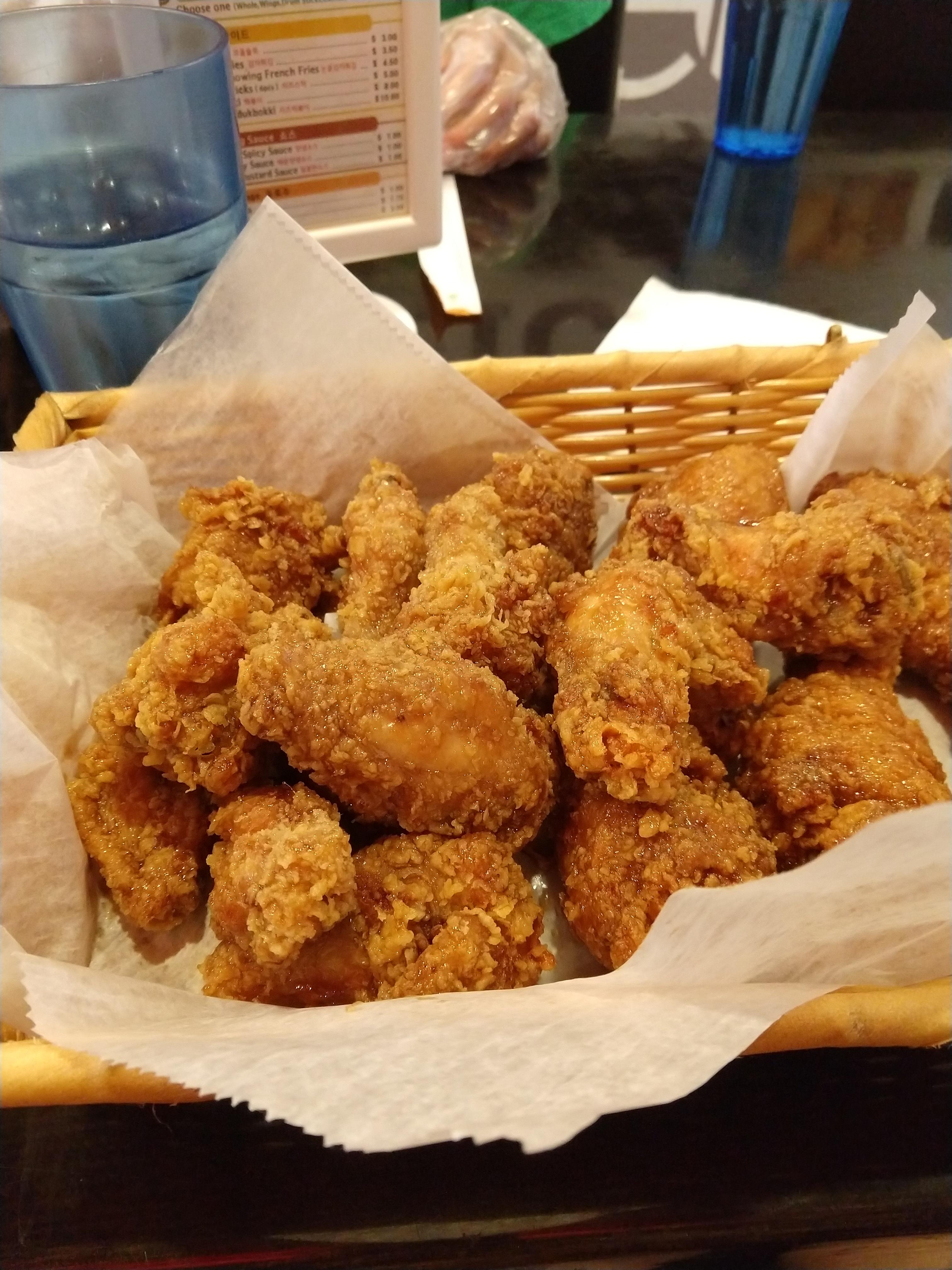 Soy garlic korean fried chicken pushtiklo