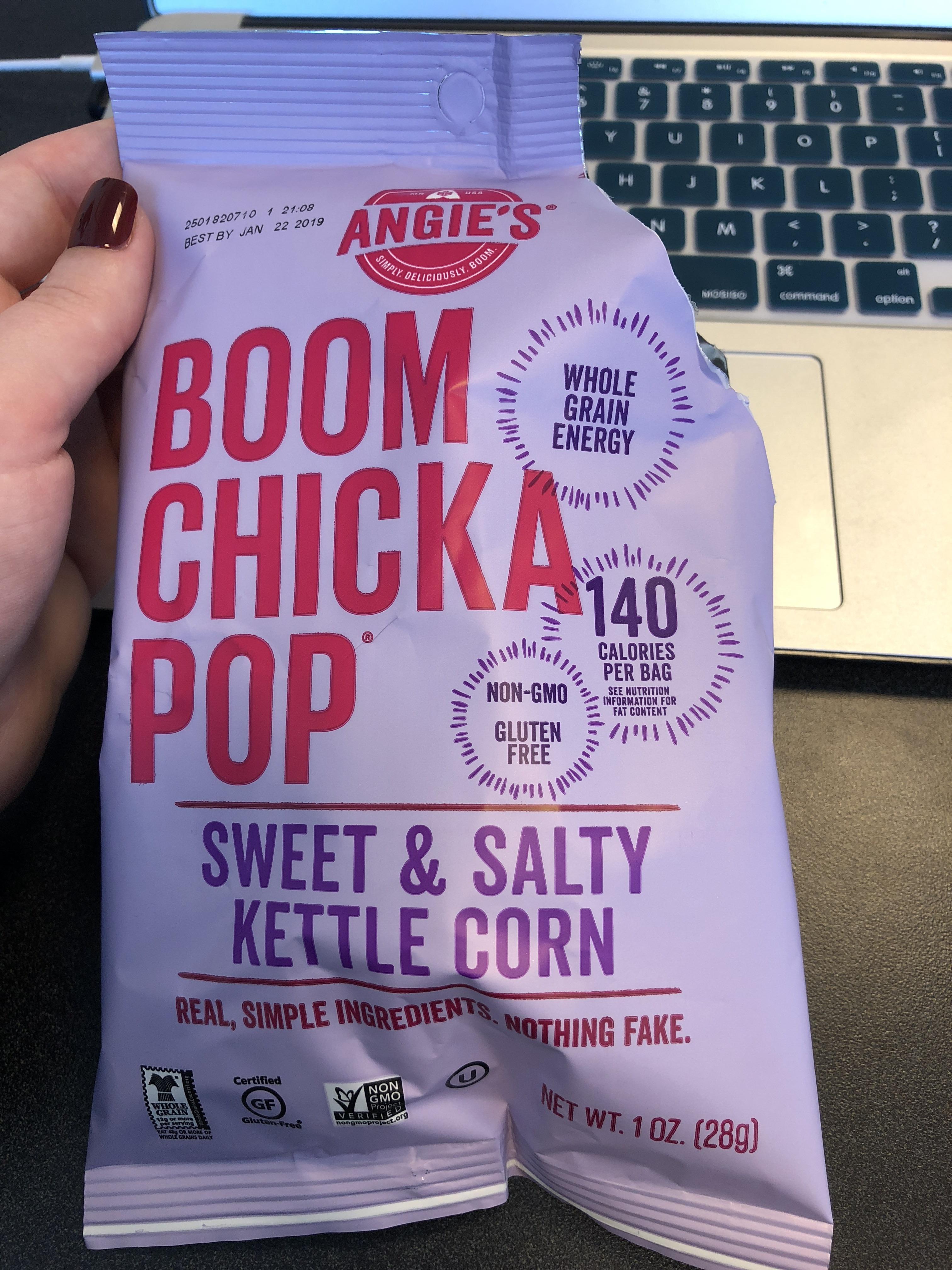 Sweet & Salty Kettle Corn. Only 140 Calories. r/1200isplenty