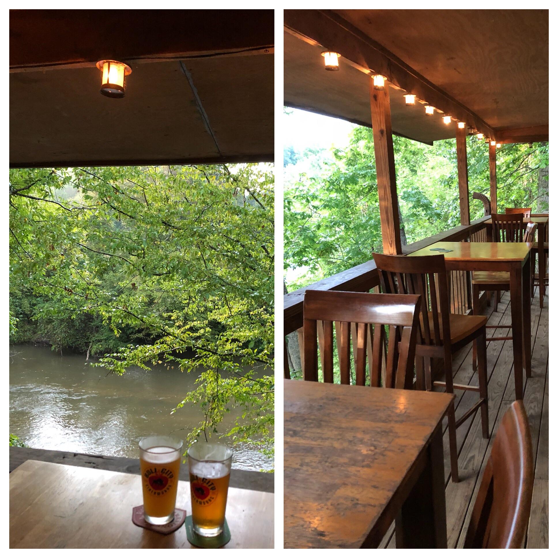 This cozy bar with a view of the river in my hometown r/CozyPlaces