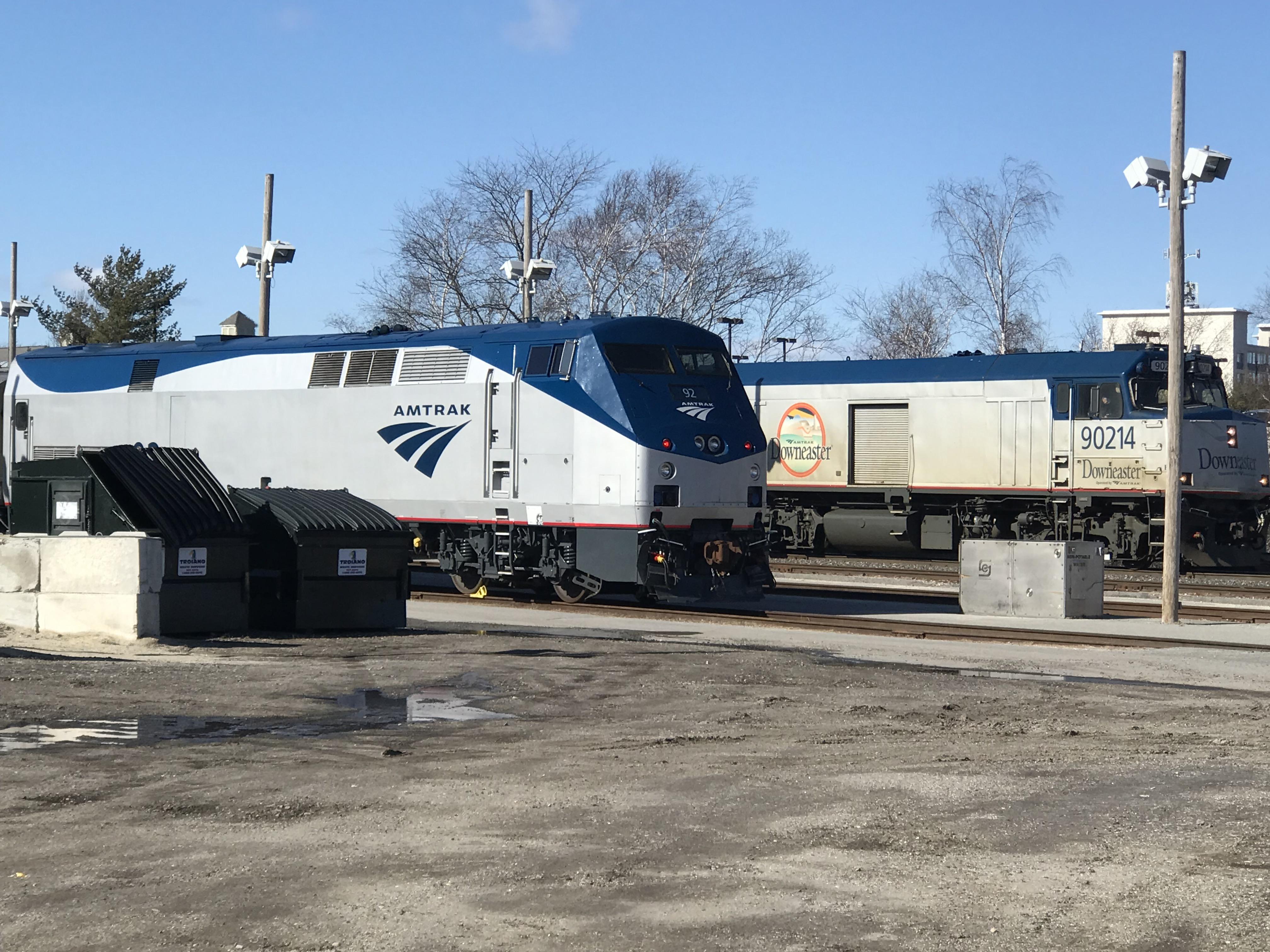 The Amtrak Downeaster in Portland, ME r/trains