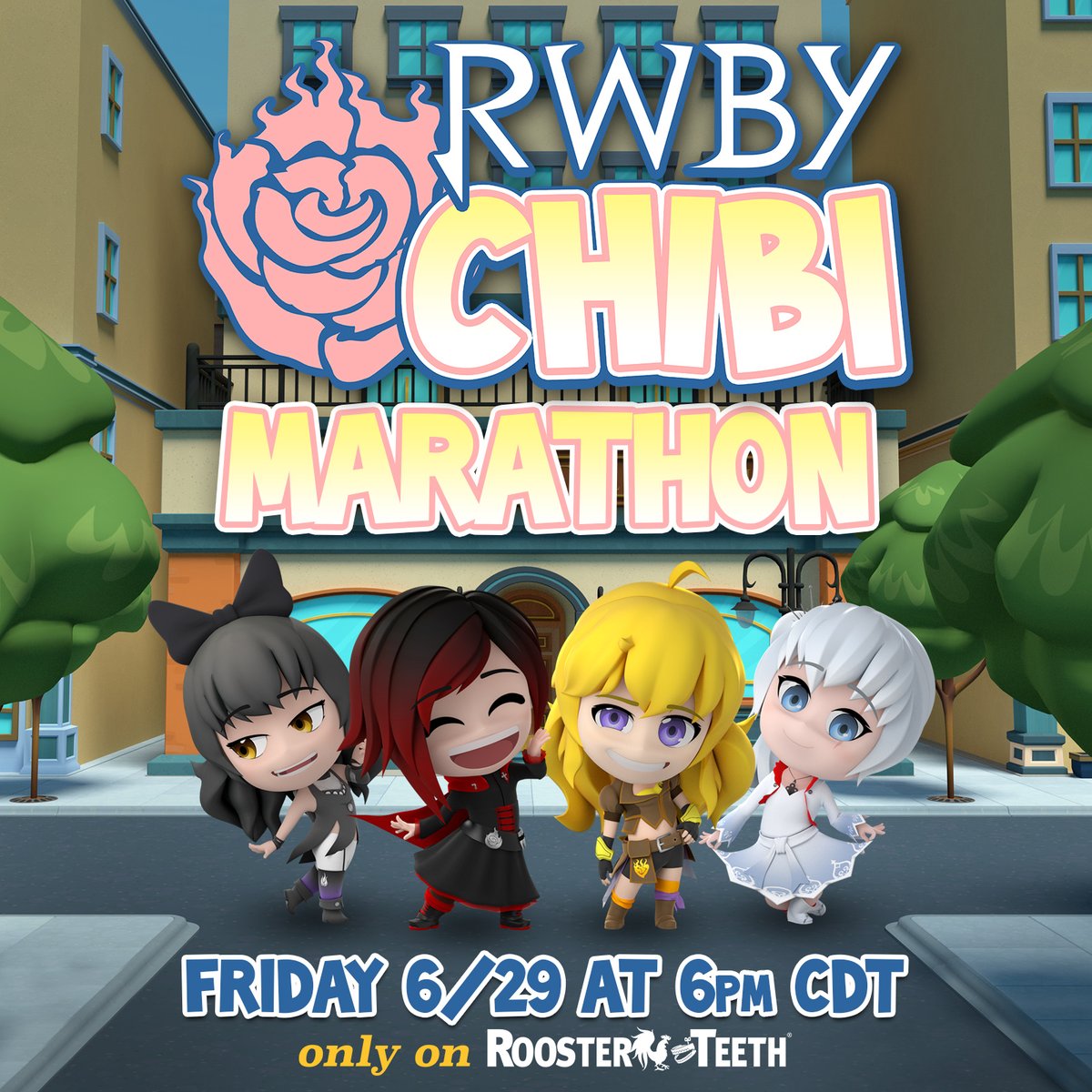 Chibi marathon coming to rooster teeth this friday. RWBY