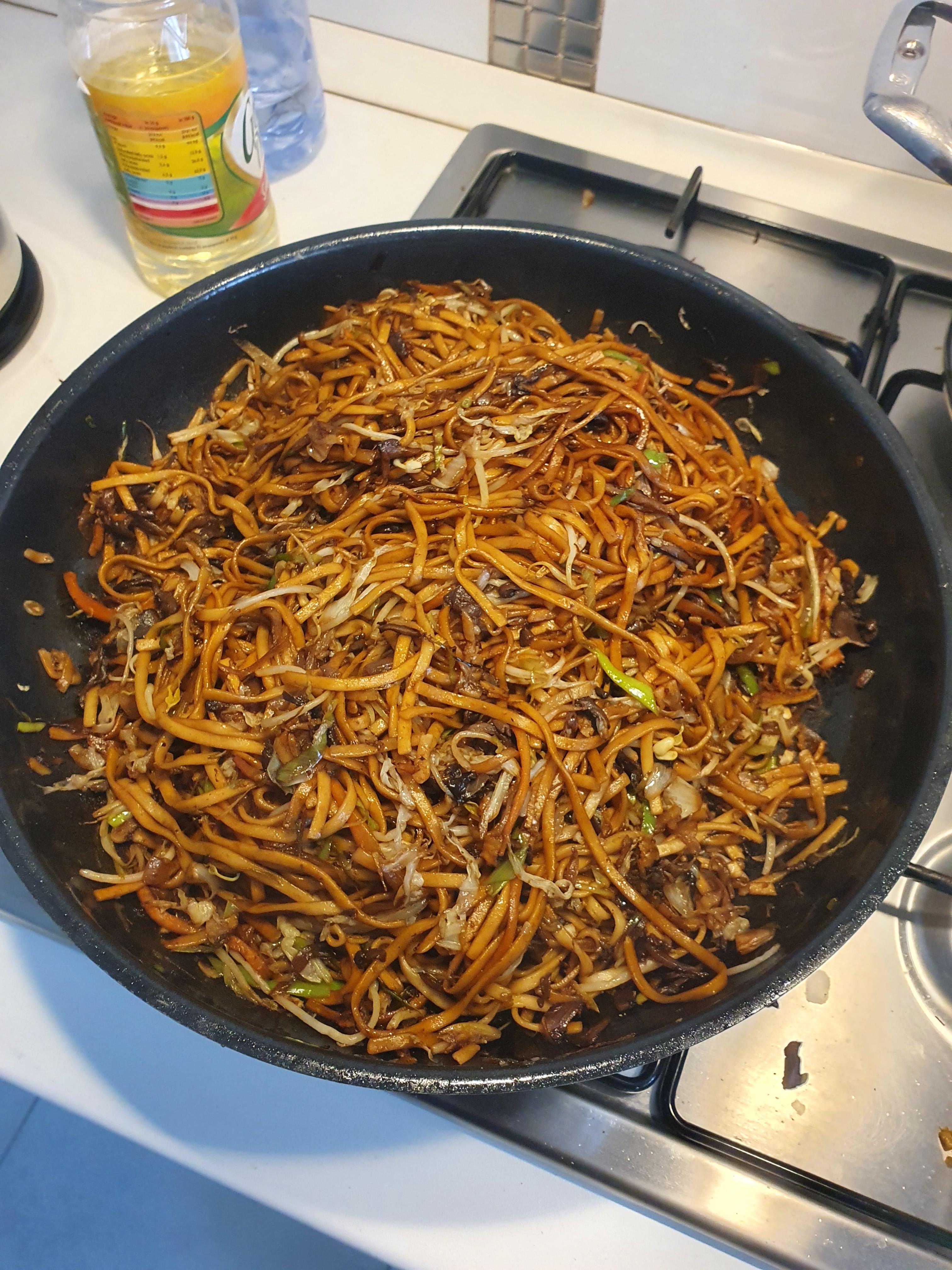 [Homemade] Kenji's Vegetable Lo Mein r/food