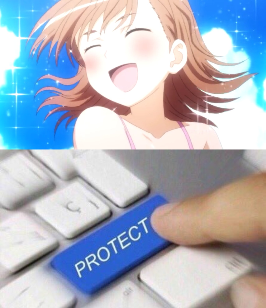 Protect that smile r/wholesomeanimemes