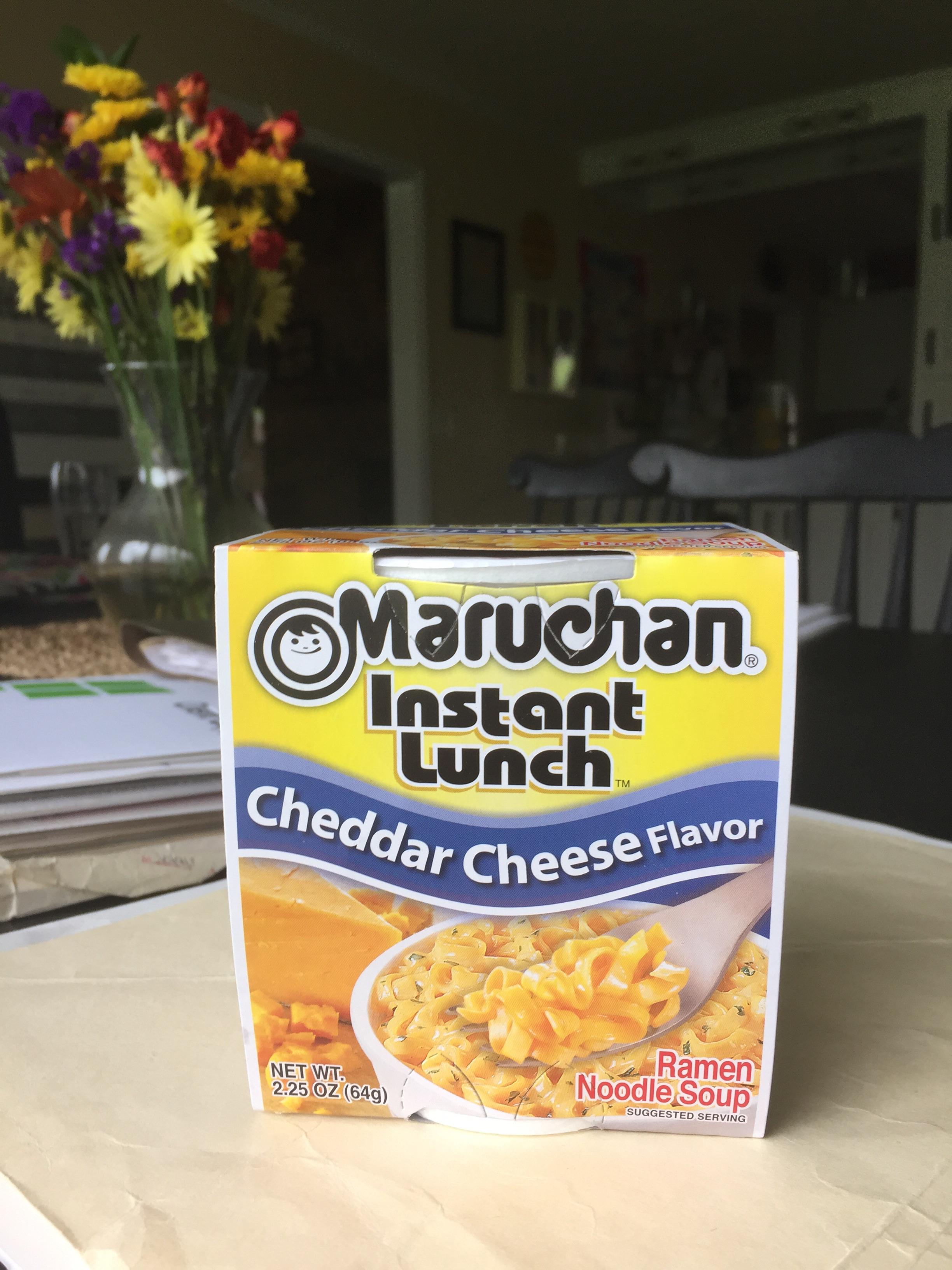 Found Some Cheddar Cheese Flavored Instant Ramen Walmart r/ramen