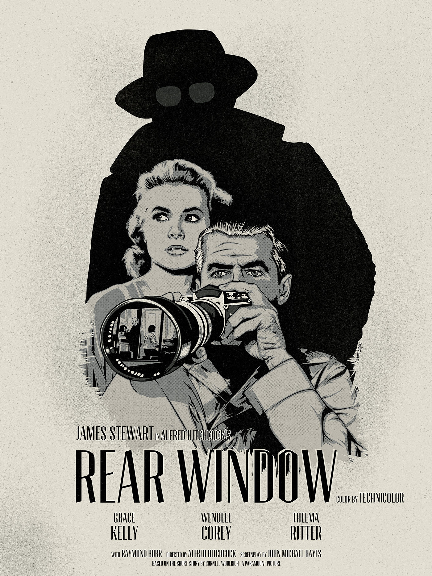 Rear Window (1954) [1400 x 1866] r/MoviePosterPorn