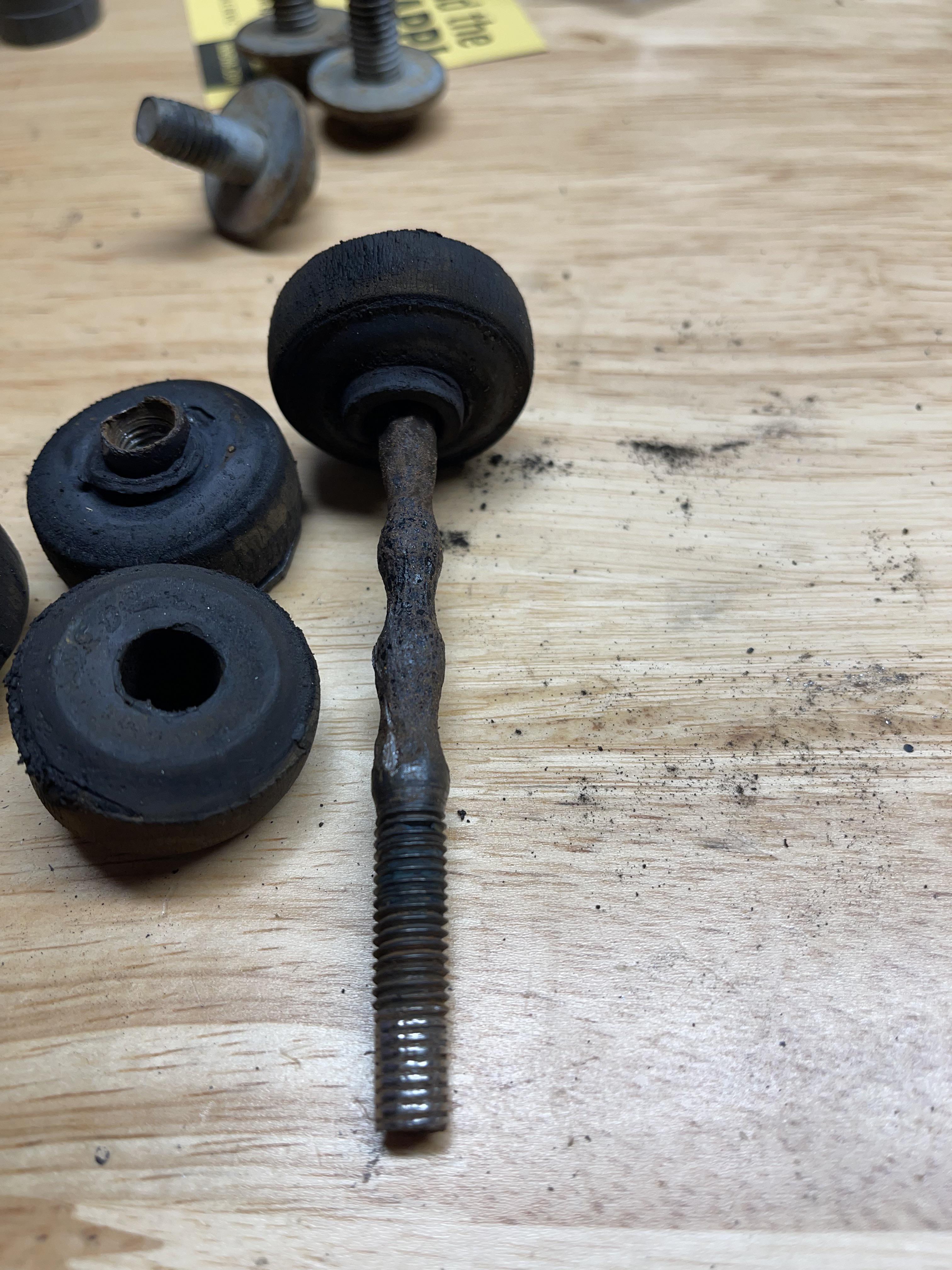 17 yr old sway bar link bolts on a 2004 S10 replaced this past weekend
