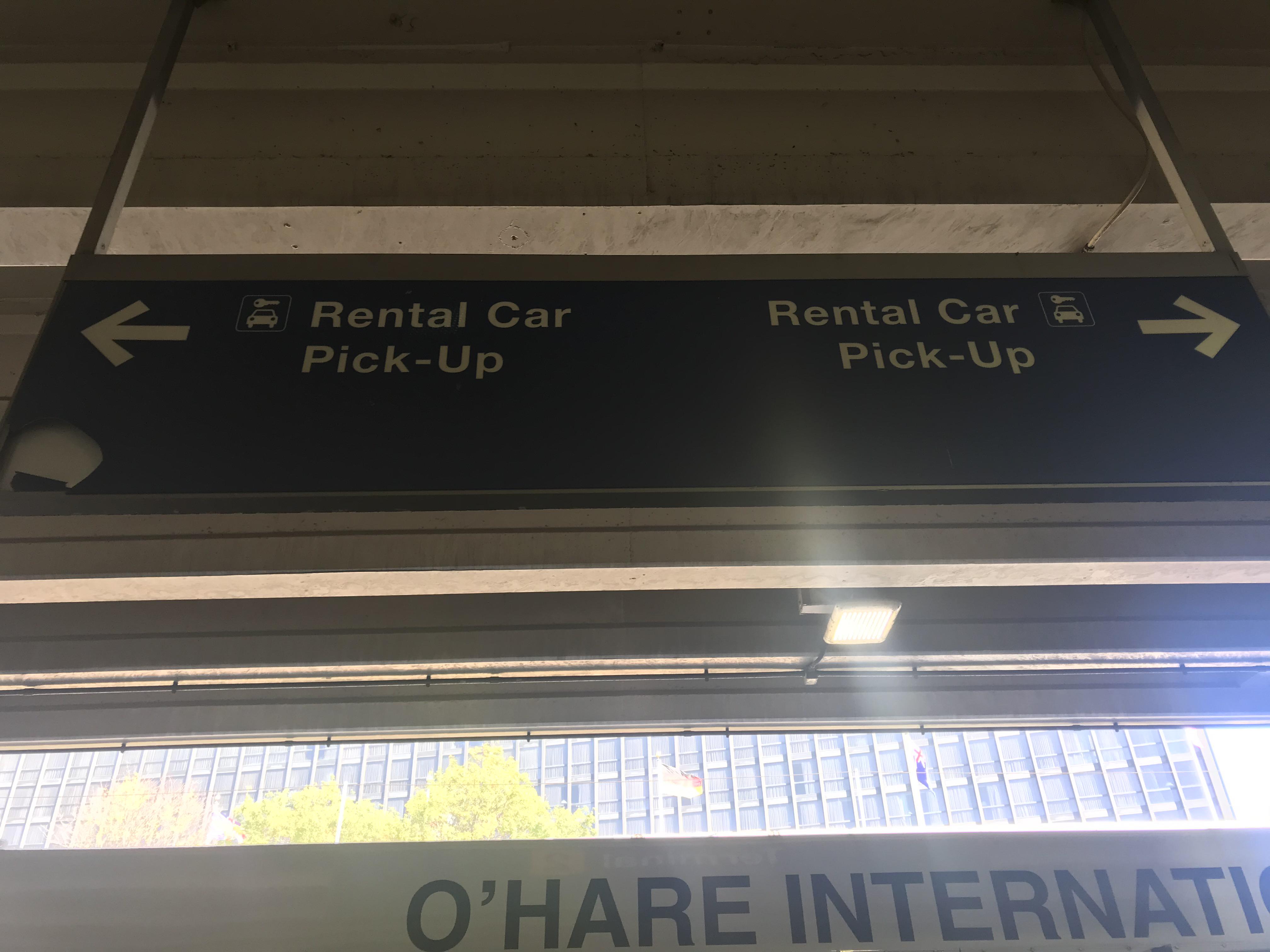 First time flying into O’Hare. Having a bit of trouble finding the