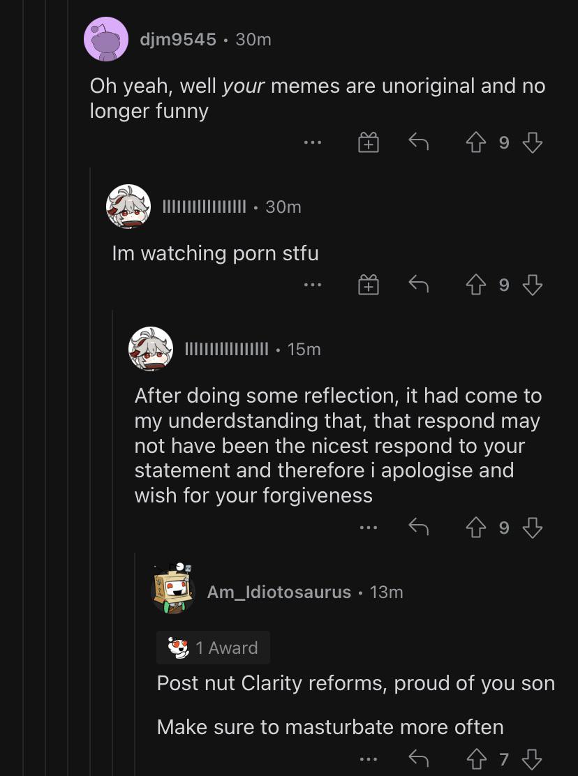 postnut clarity r/characterarcs