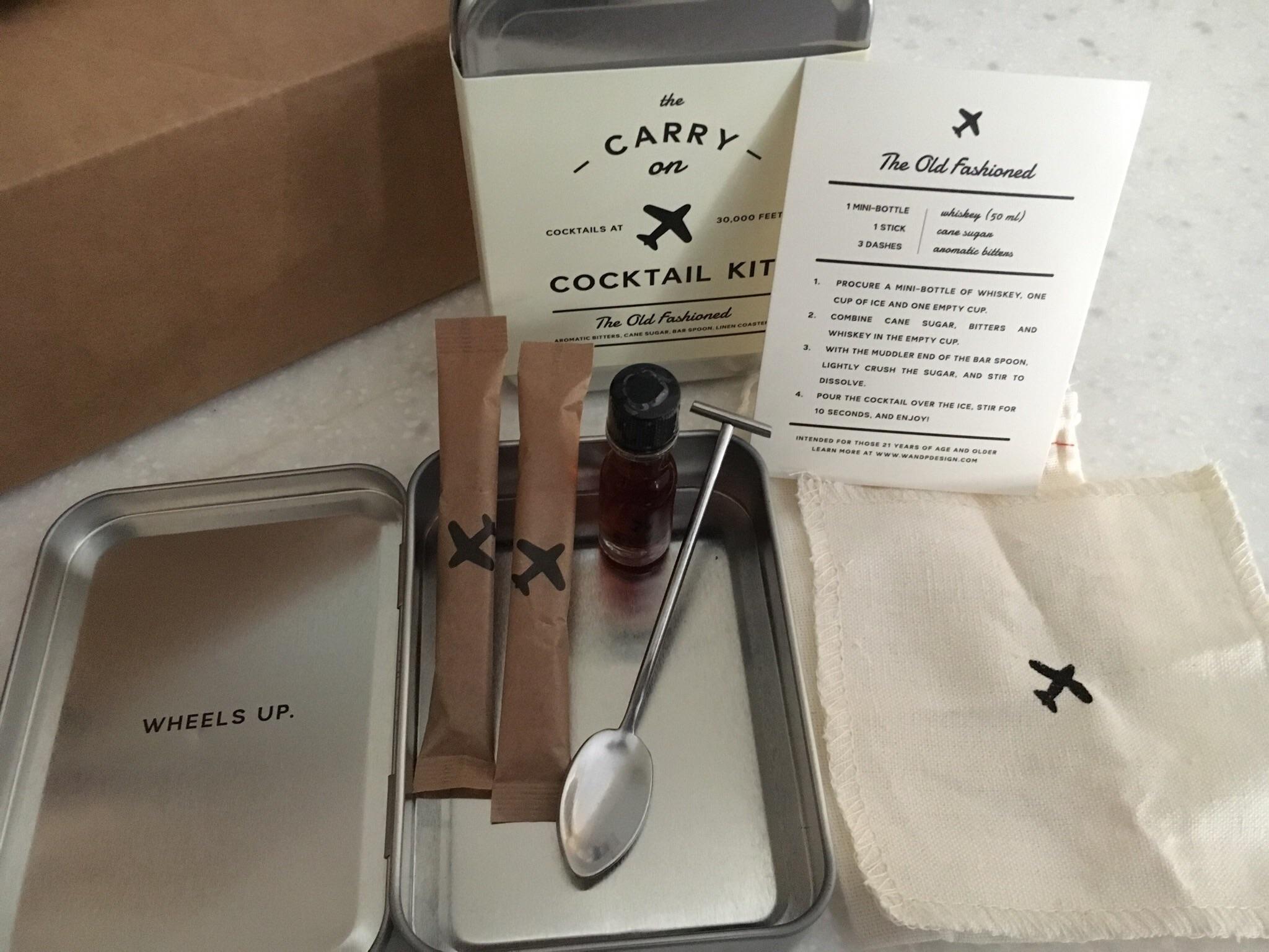 Carry On Cocktail kit, A gift from the wife r/cocktails