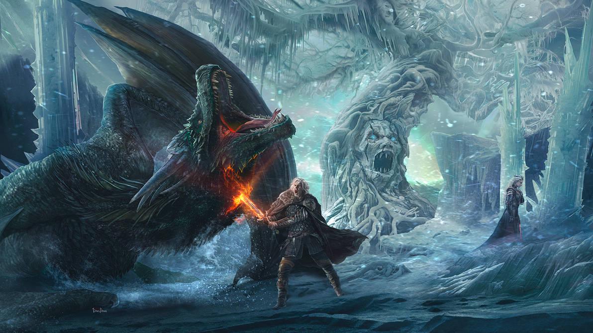 Game of thrones Lightbringer by ertacaltinoz