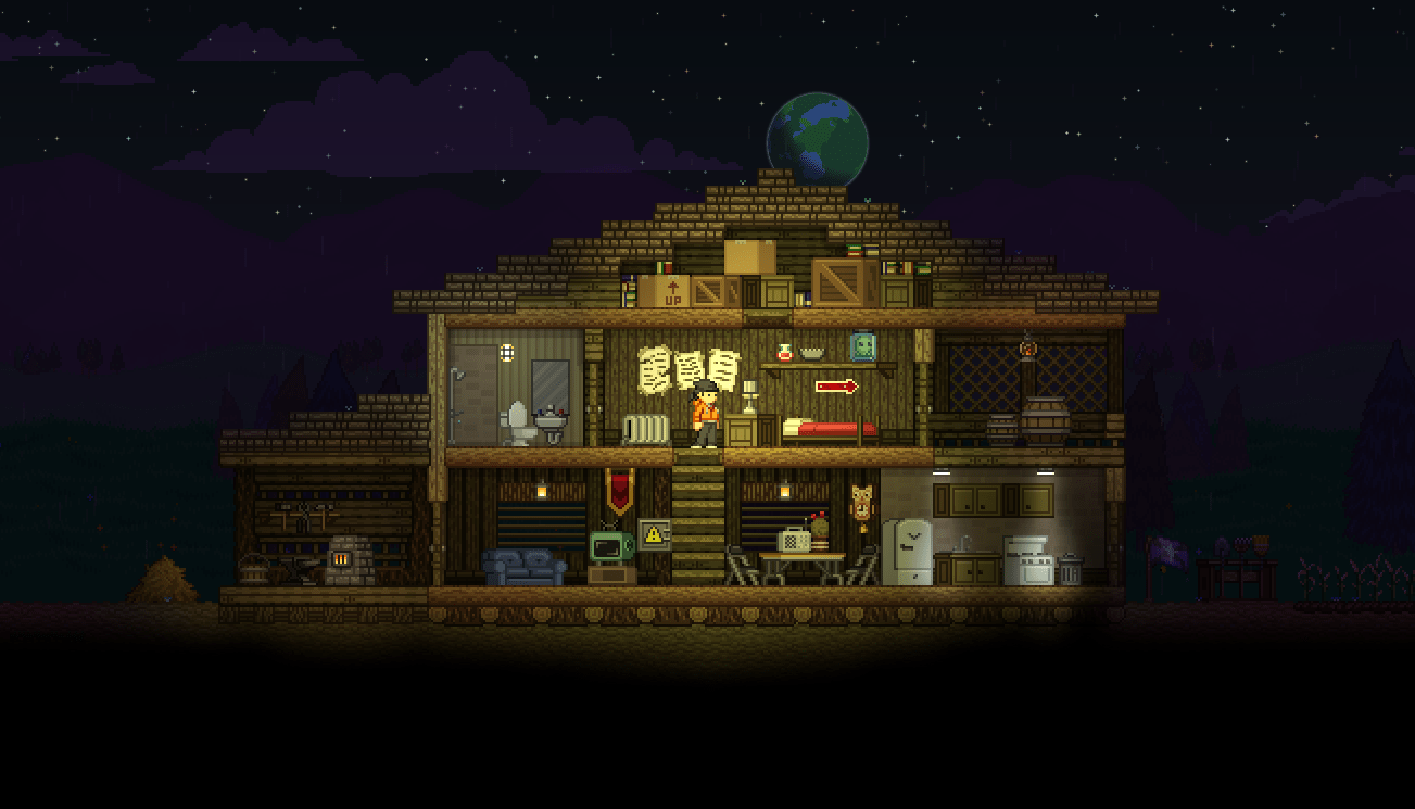 Simple House [Build] r/starbound