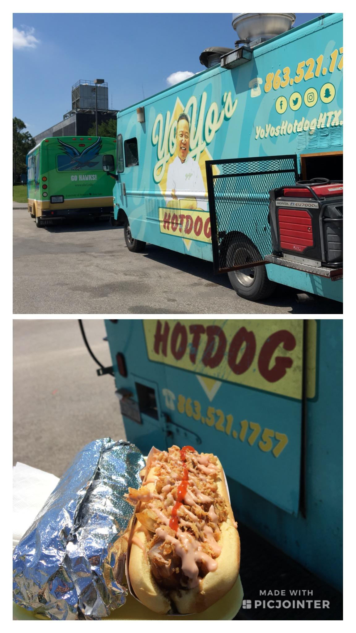 YoYo’s Hot Dogs UHCL today! r/houston