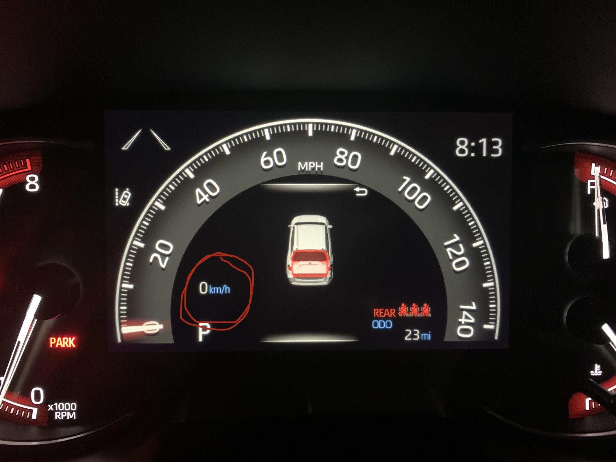 Speedometer Units (2024 LE)