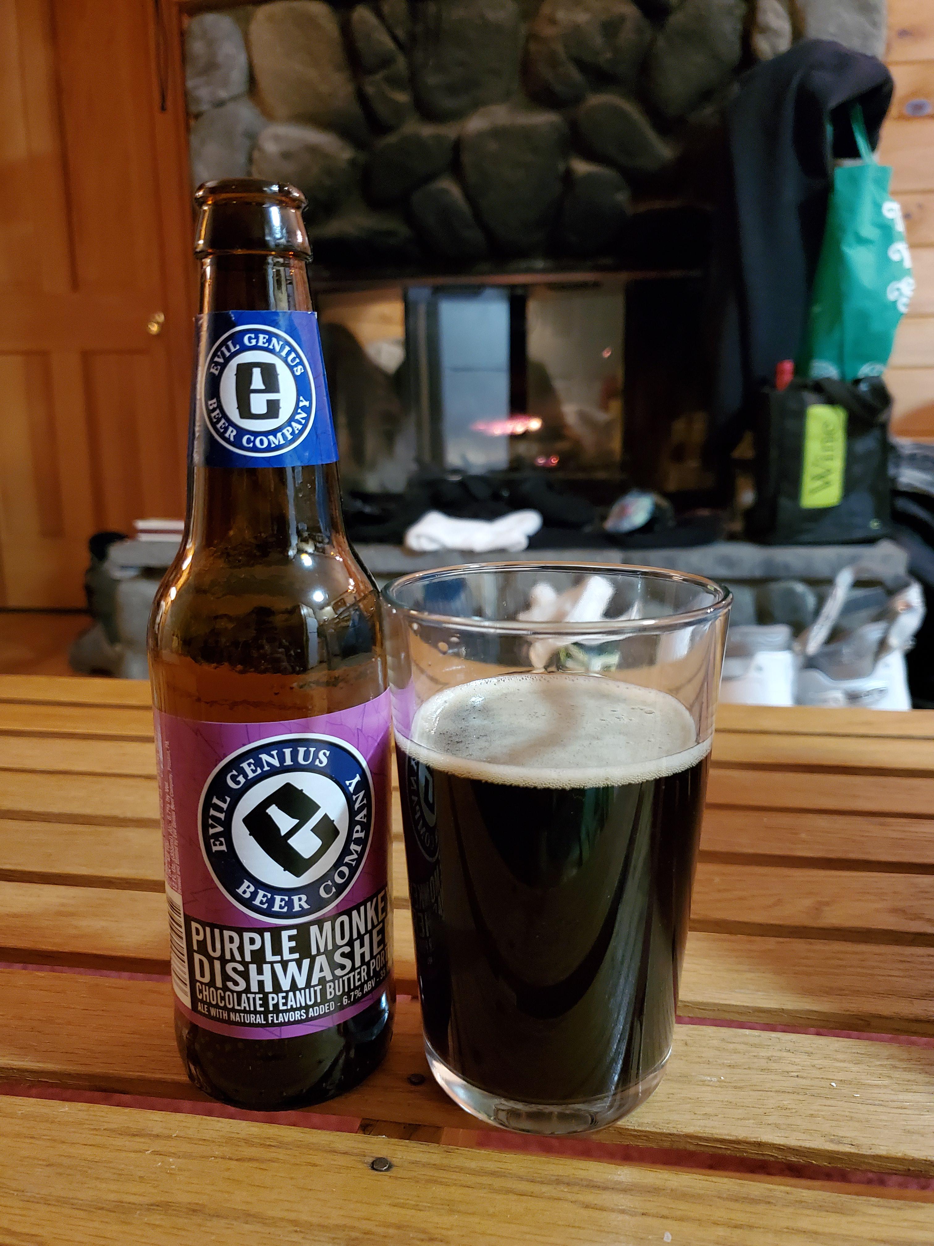 Evil Genius Purple Monkey Dishwasher r/beerporn