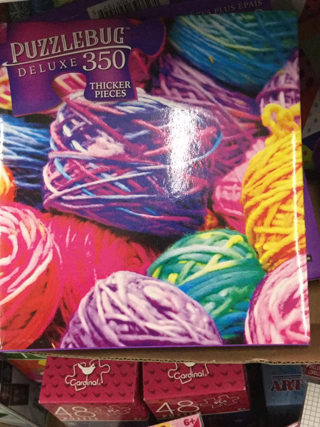 Thought I would share a jig saw puzzle I saw at the dollar tree store