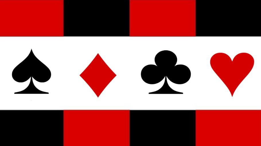 The Kingdom of Spades, Diamonds, Clubs, and Hearts. r/vexillology