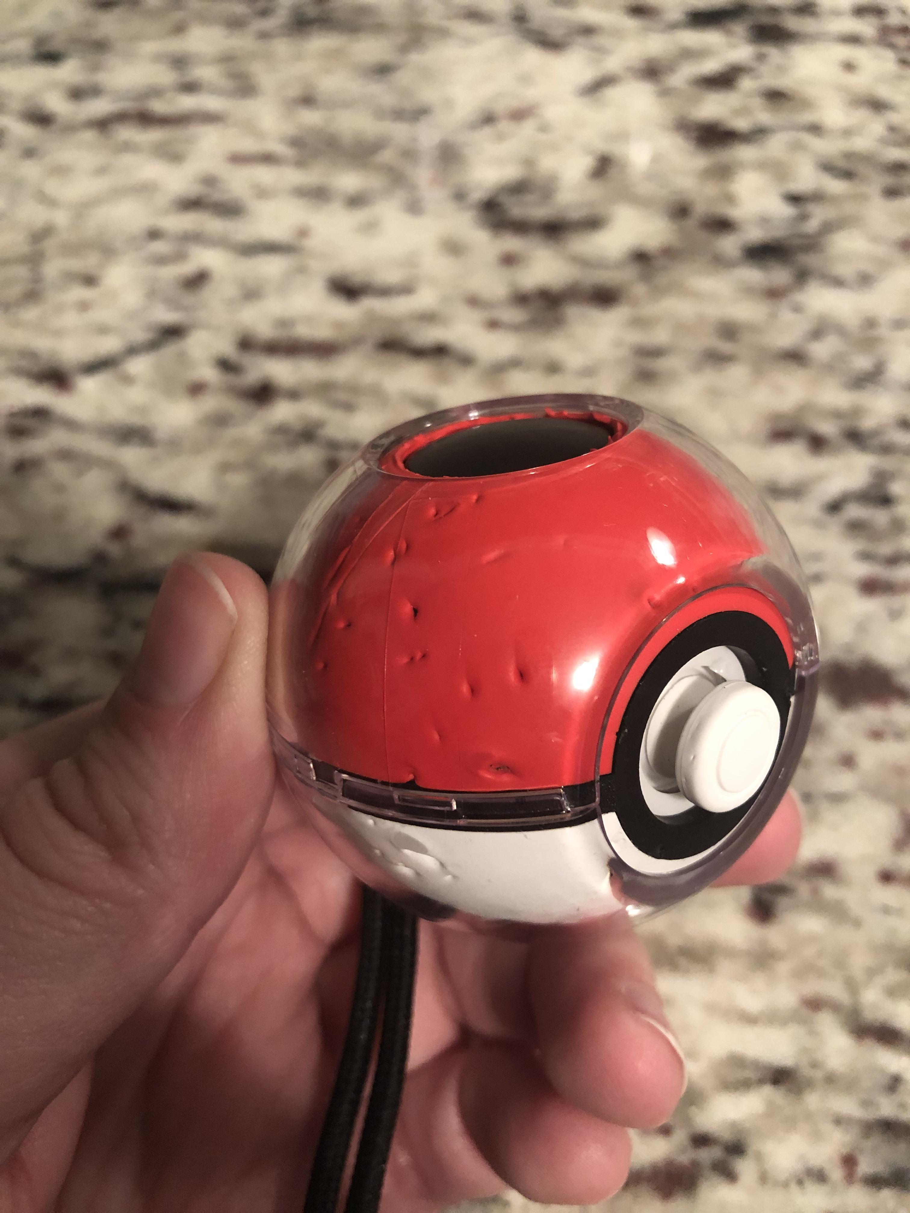 UPDATE Pokeball Plus chewed up by dog r/PokemonLetsGo