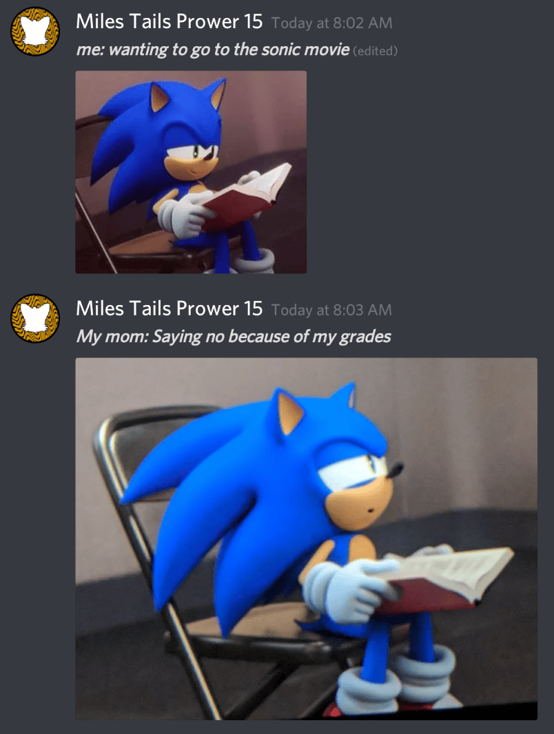 Sonic meme SonicTheHedgehog
