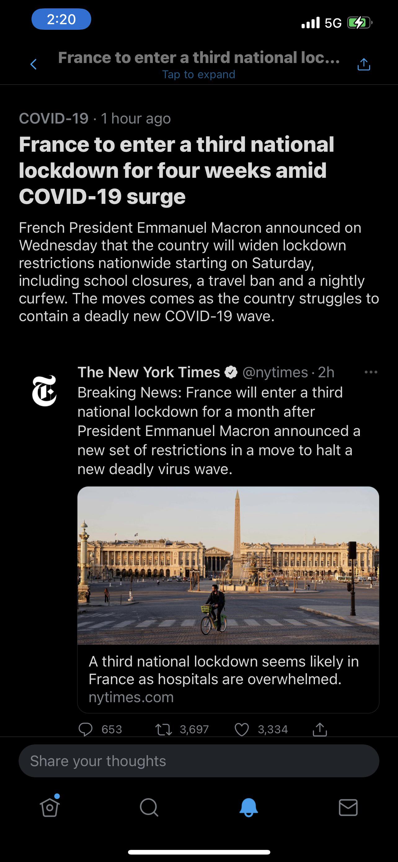 France shut down starting this Saturday r/Inovio