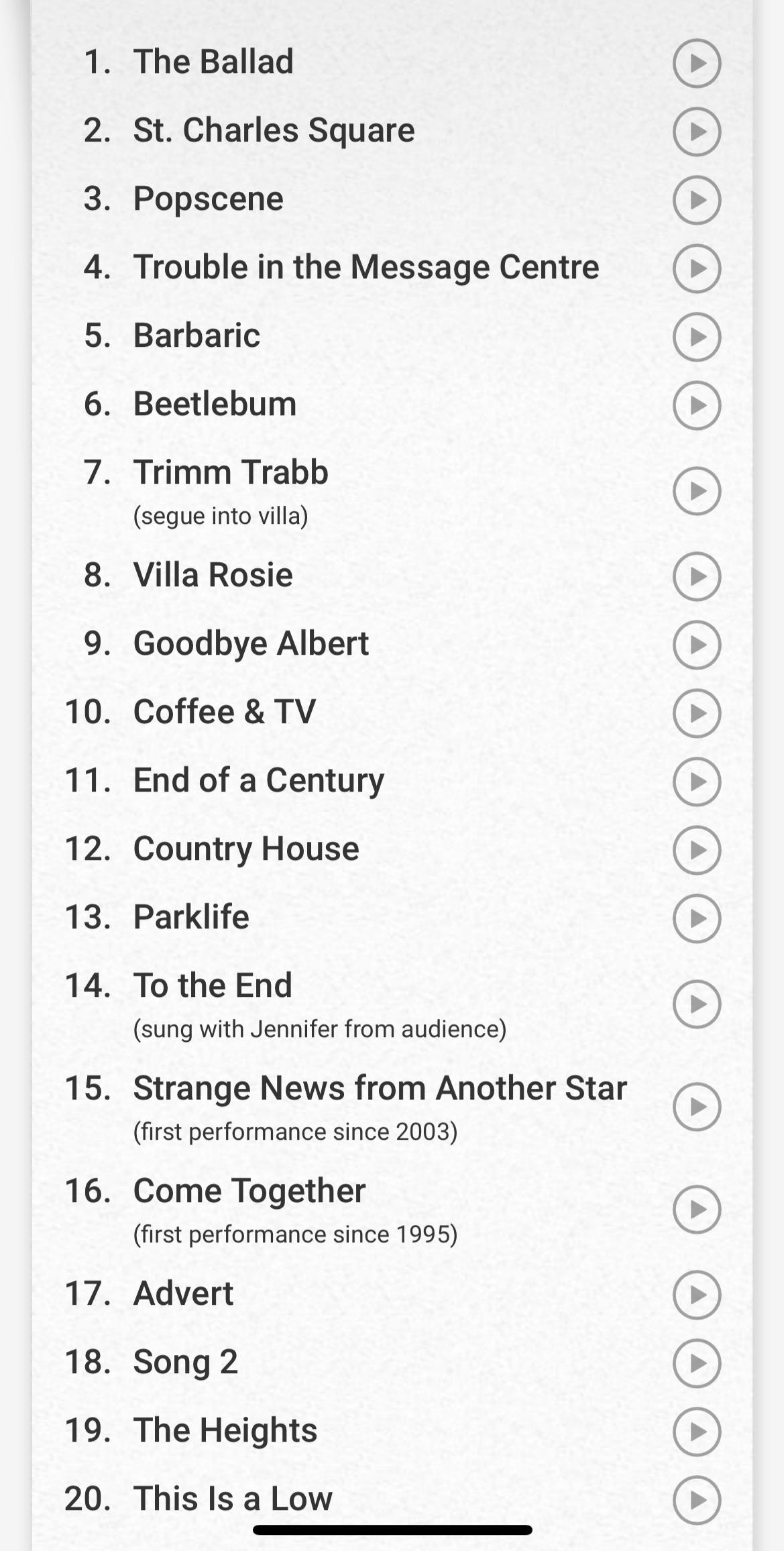 Lucky bastards😭 r/blur