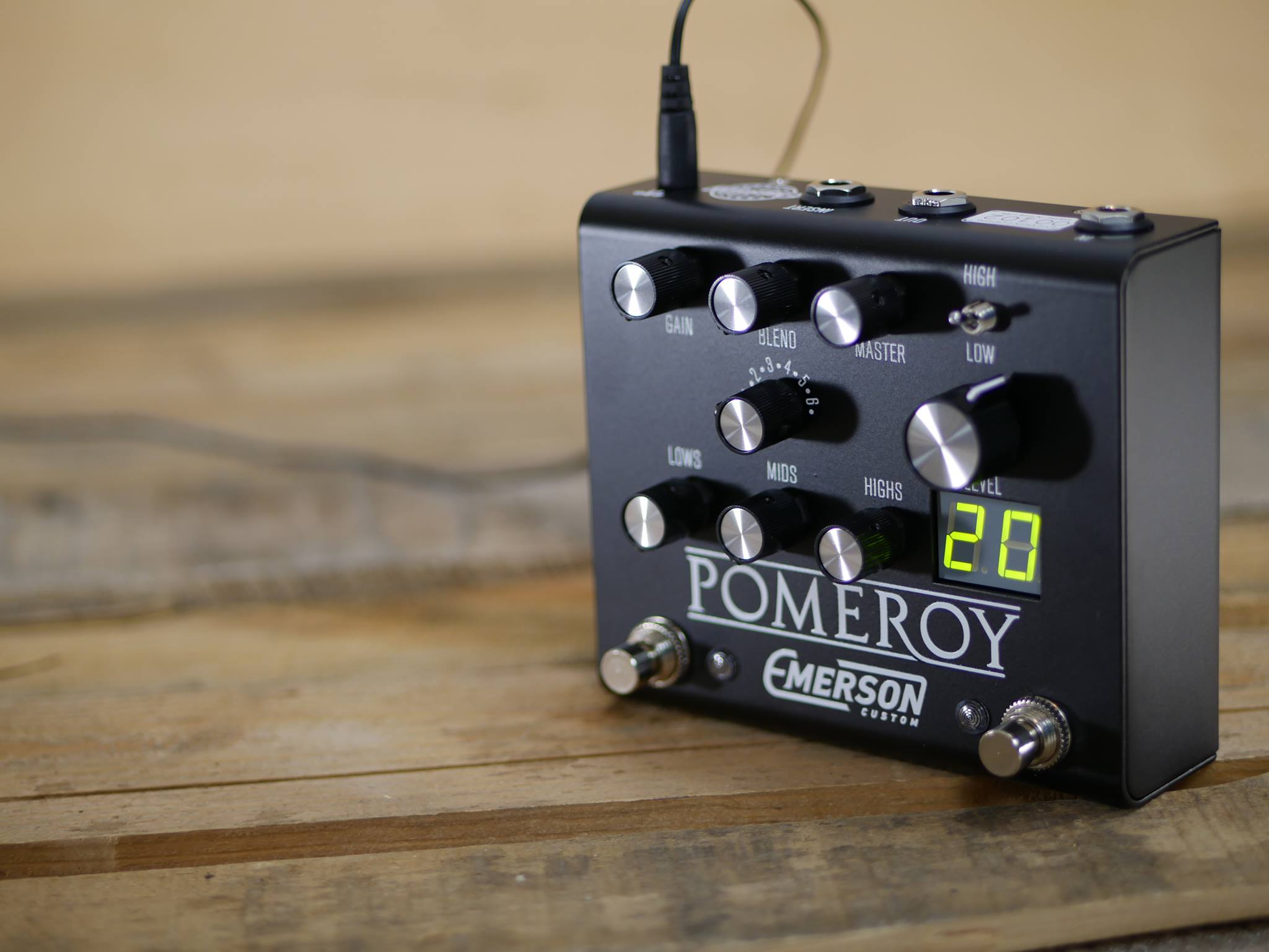 [NPD] Emerson Pomeroy DualChannel Overdrive/Distortion/Boost with Clean Signal Blend r