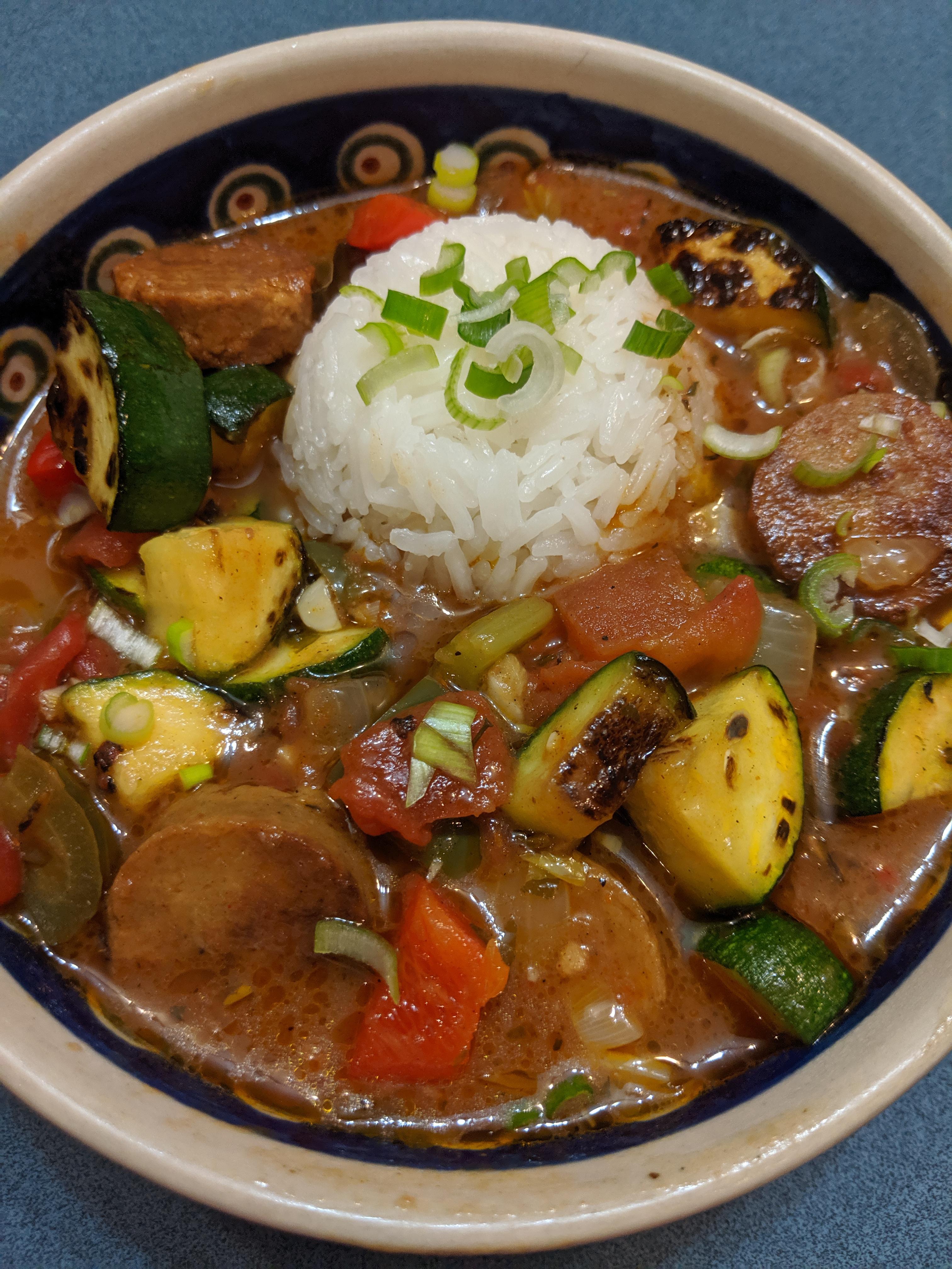 Mardi Gras Vegetarian Gumbo! r/vegetarian