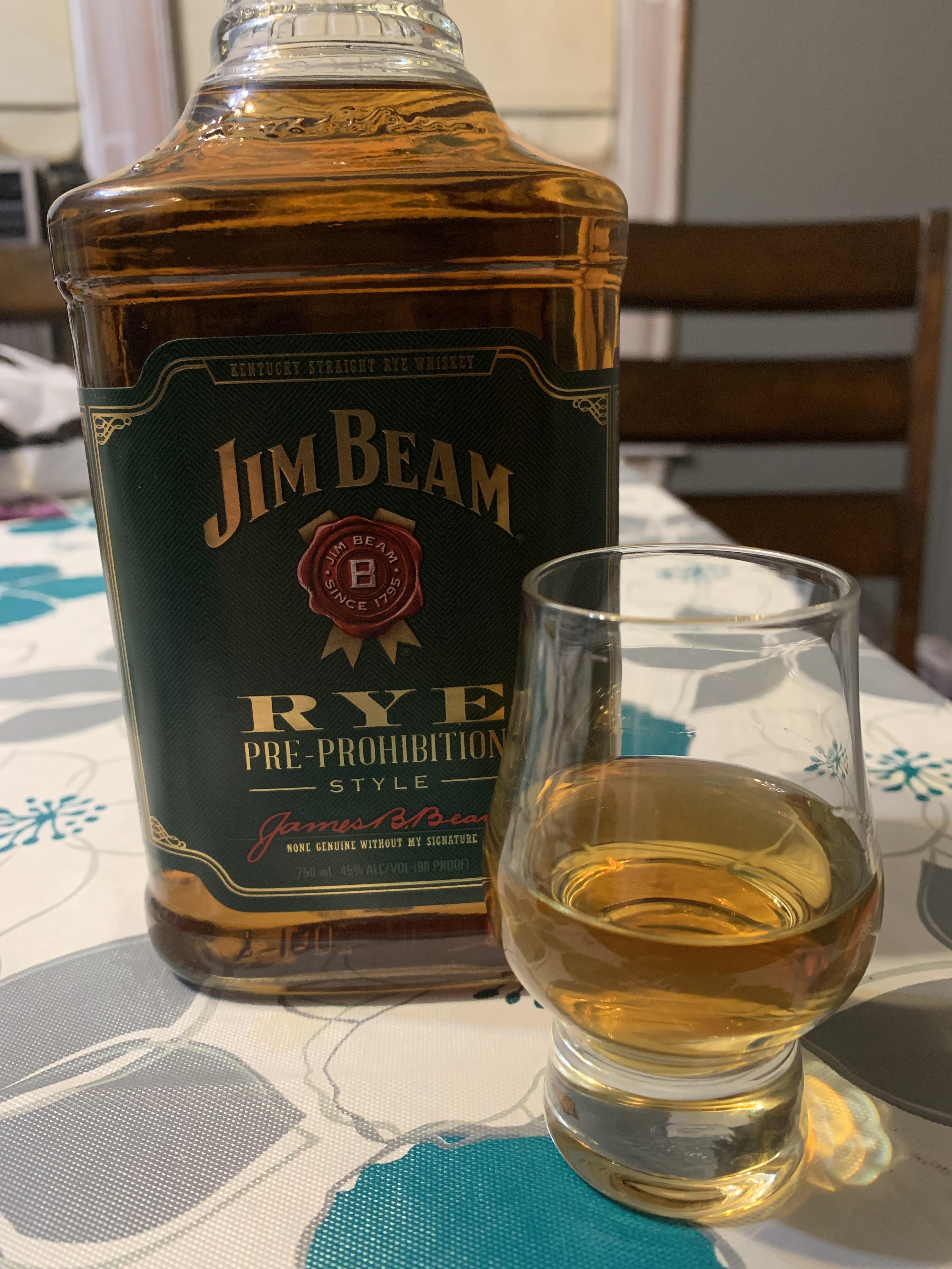 Review 78 Jim Beam Rye PreProhibition Style r/bourbon