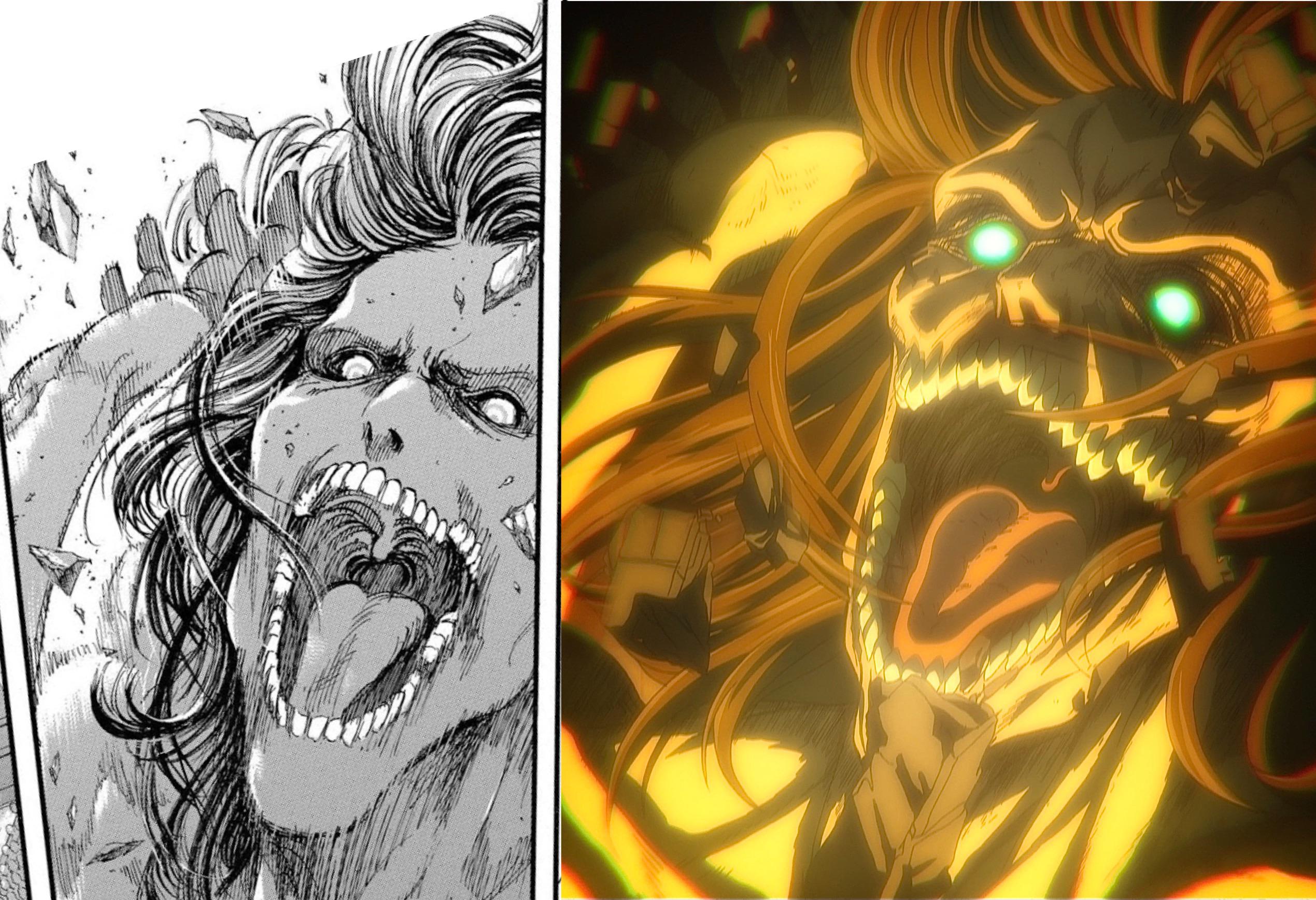 Attack On Titan Ymir Titan Form Colored